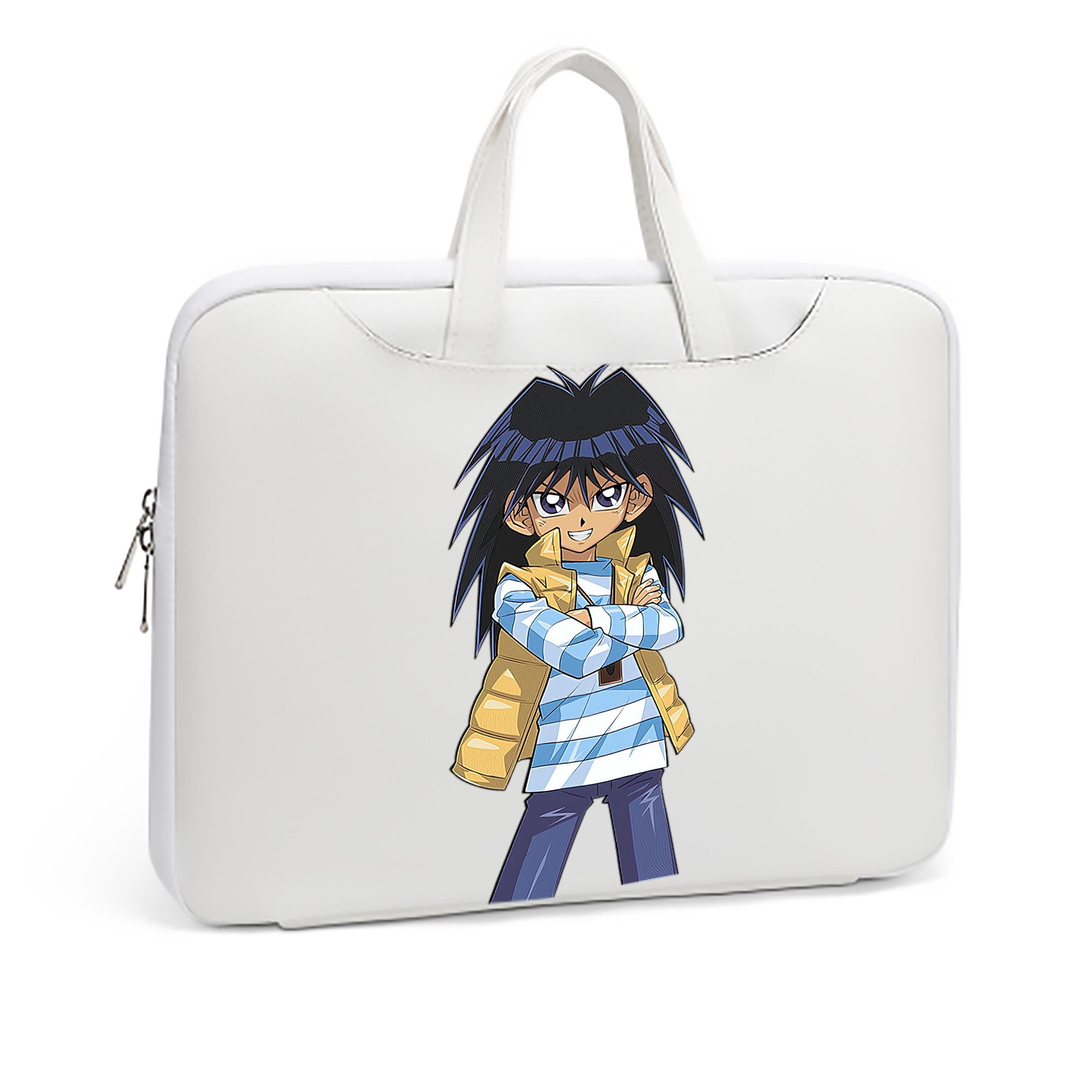 （画像用） 遊☆戯☆王 Yu-Gi-Oh! レザーラップトップバッグ　ノートパソコンケース