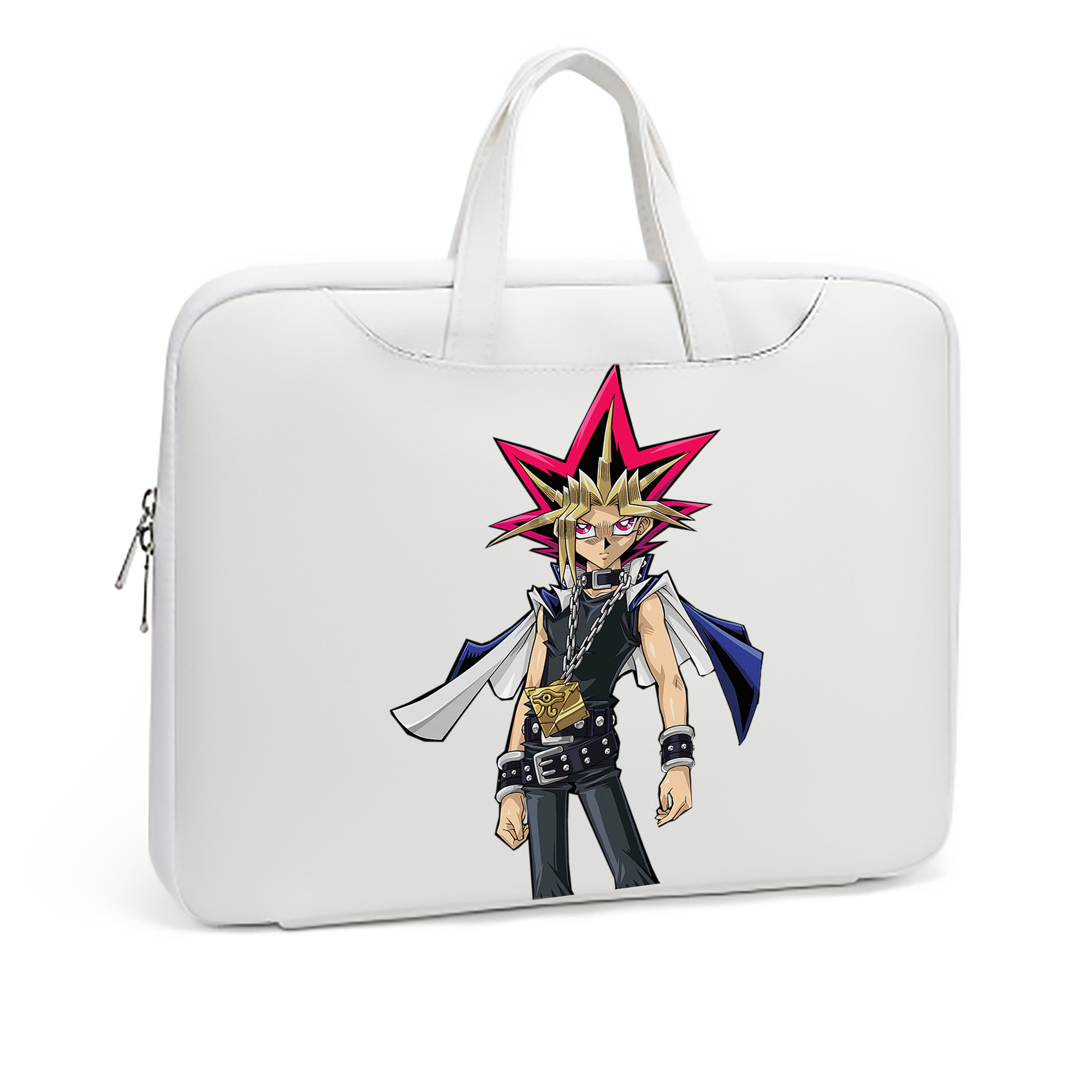 （画像用） 遊☆戯☆王 Yu-Gi-Oh! レザーラップトップバッグ　ノートパソコンケース