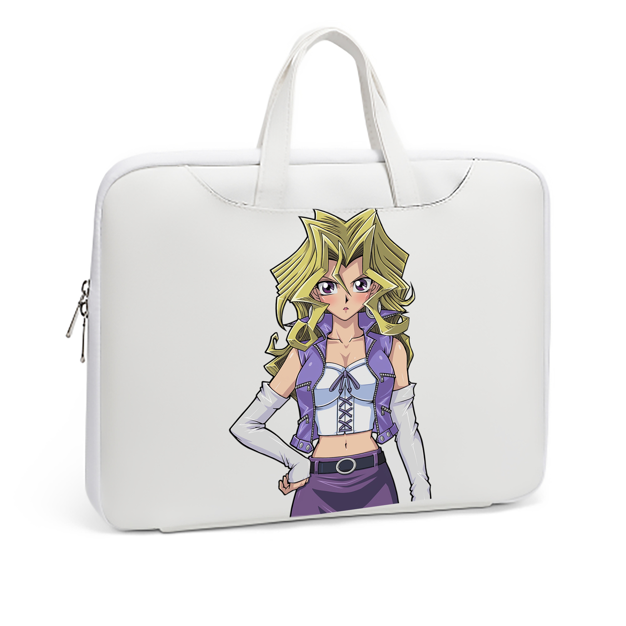 （画像用） 遊☆戯☆王 Yu-Gi-Oh! レザーラップトップバッグ　ノートパソコンケース