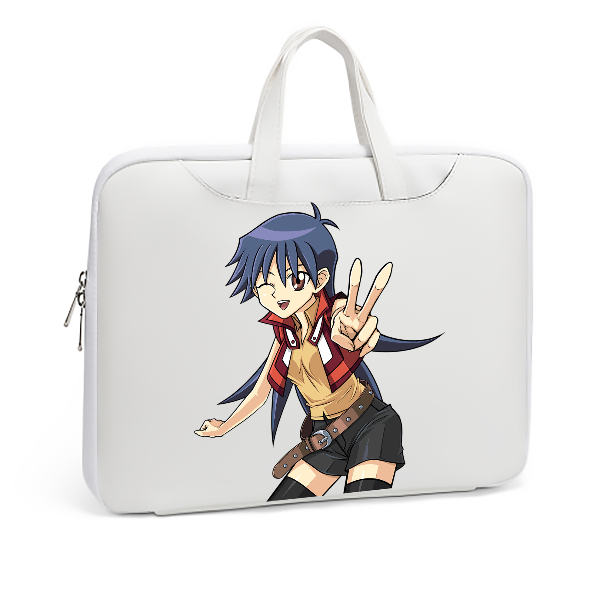 （画像用） 遊☆戯☆王 Yu-Gi-Oh! レザーラップトップバッグ　ノートパソコンケース