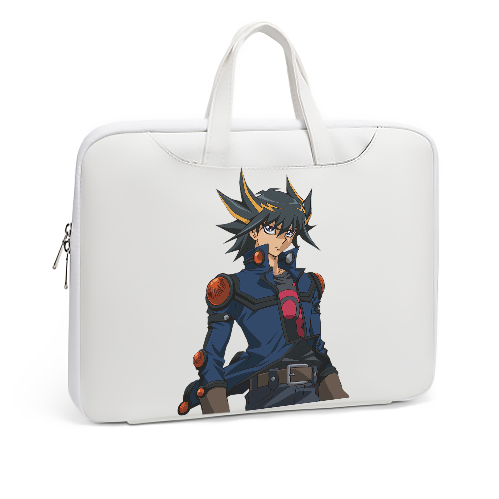 （画像用） 遊☆戯☆王 Yu-Gi-Oh! レザーラップトップバッグ　ノートパソコンケース