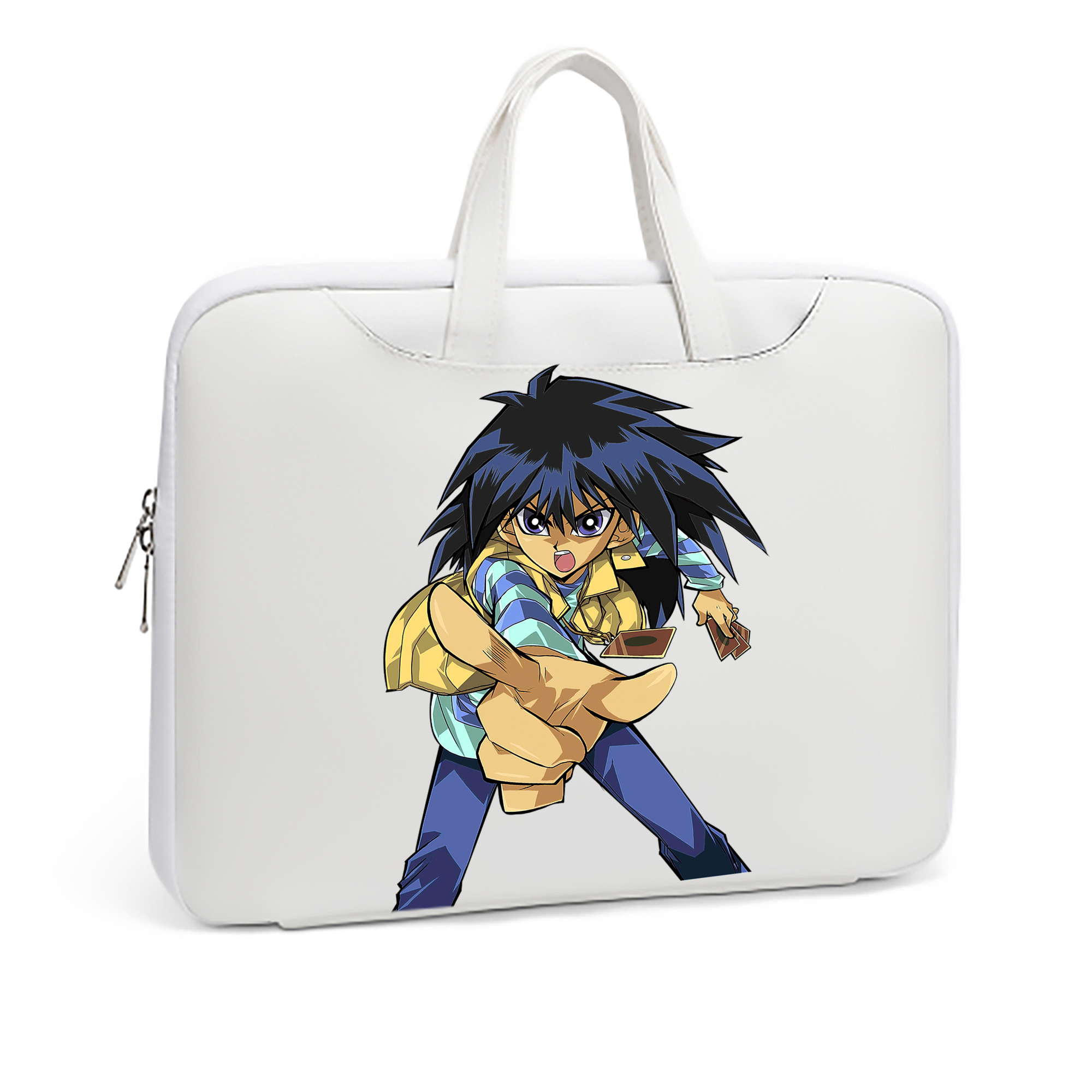 （画像用） 遊☆戯☆王 Yu-Gi-Oh! レザーラップトップバッグ　ノートパソコンケース