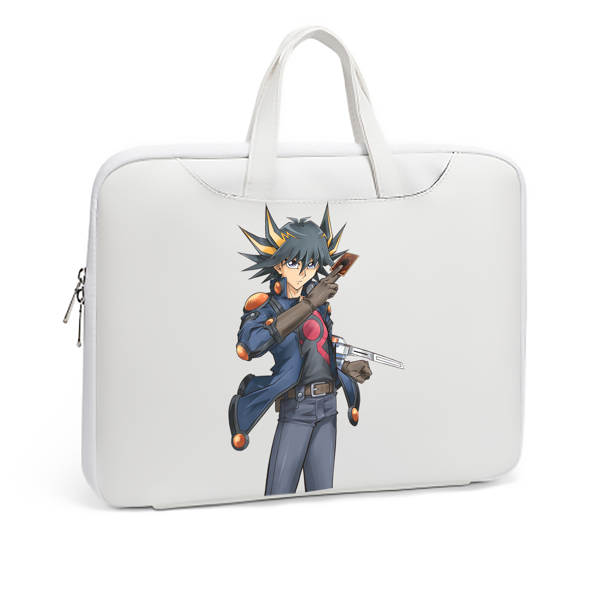 （画像用） 遊☆戯☆王 Yu-Gi-Oh! レザーラップトップバッグ　ノートパソコンケース