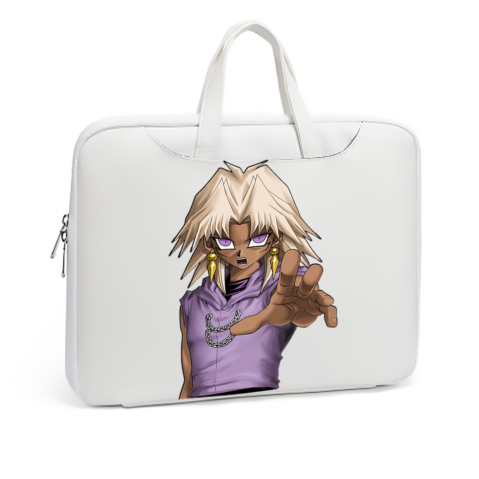 （画像用） 遊☆戯☆王 Yu-Gi-Oh! レザーラップトップバッグ　ノートパソコンケース