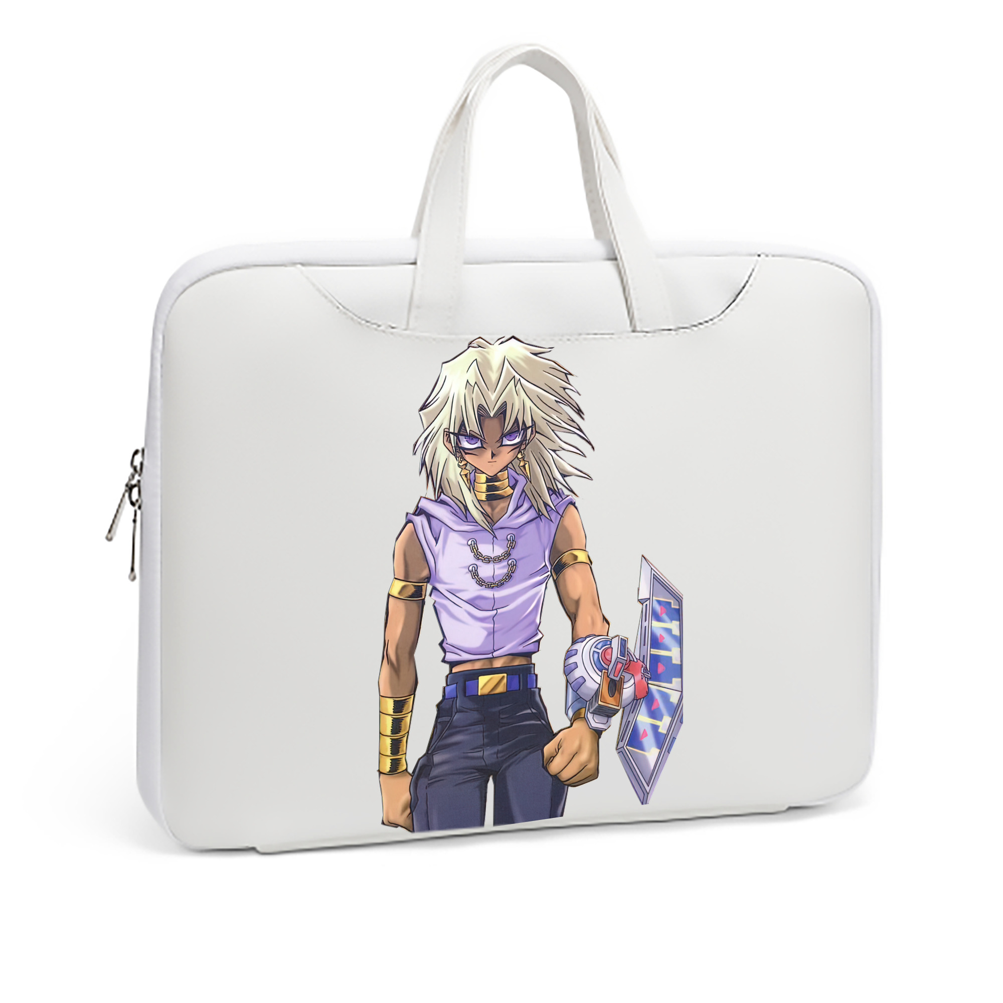 （画像用） 遊☆戯☆王 Yu-Gi-Oh! レザーラップトップバッグ　ノートパソコンケース