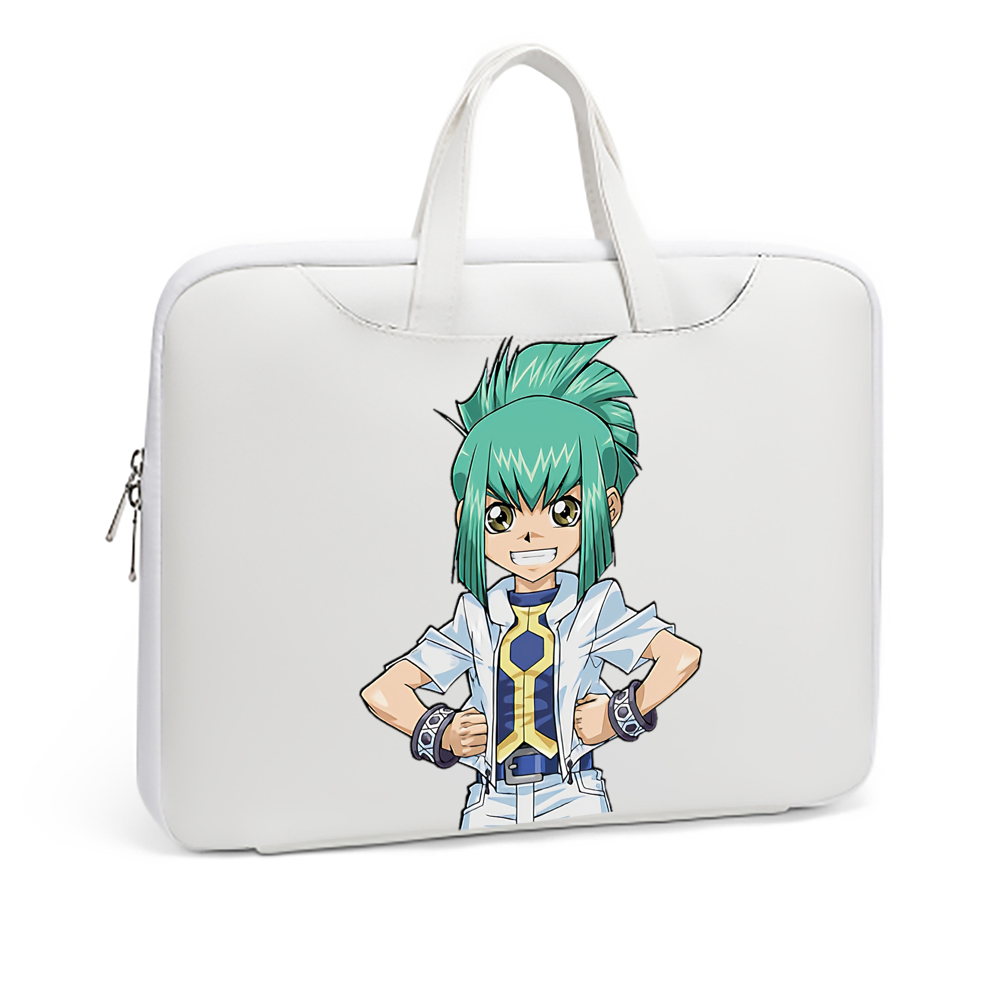 （画像用） 遊☆戯☆王 Yu-Gi-Oh! レザーラップトップバッグ　ノートパソコンケース