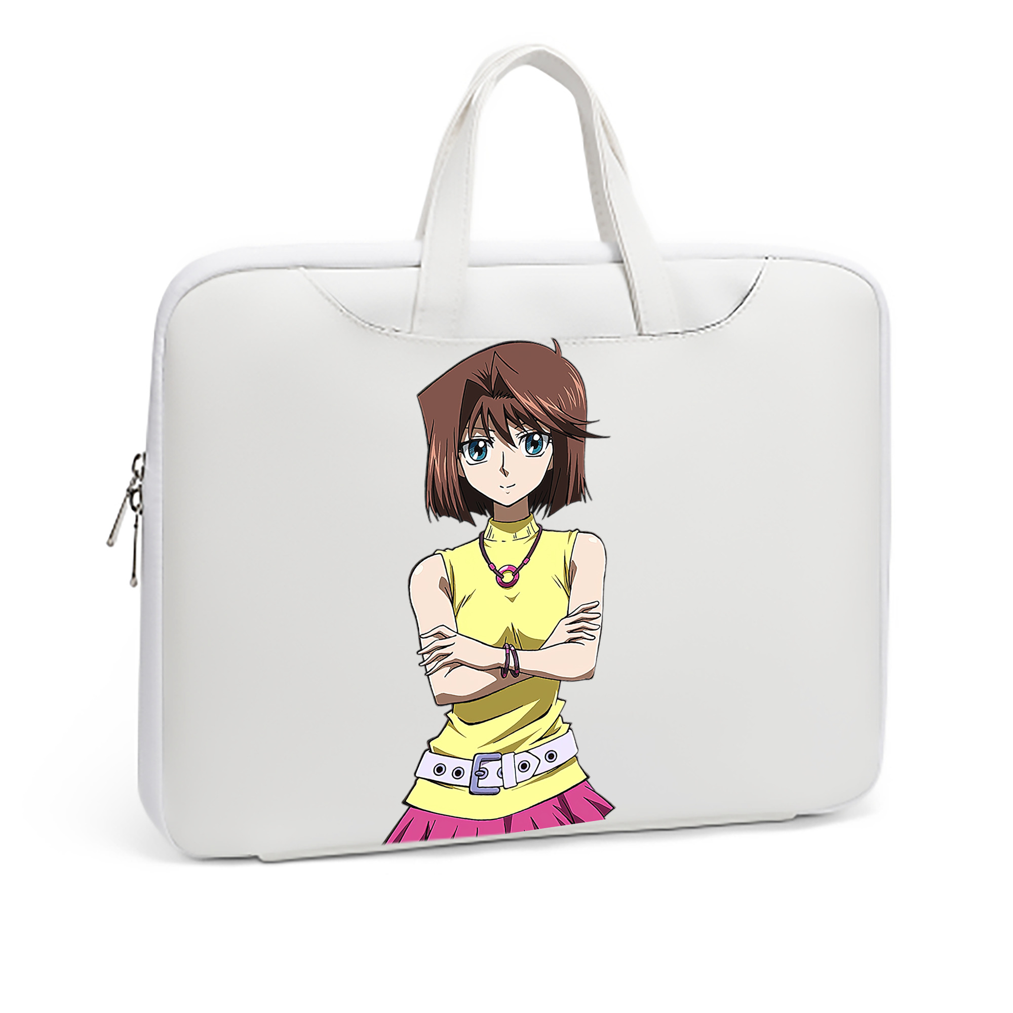 （画像用） 遊☆戯☆王 Yu-Gi-Oh! レザーラップトップバッグ　ノートパソコンケース