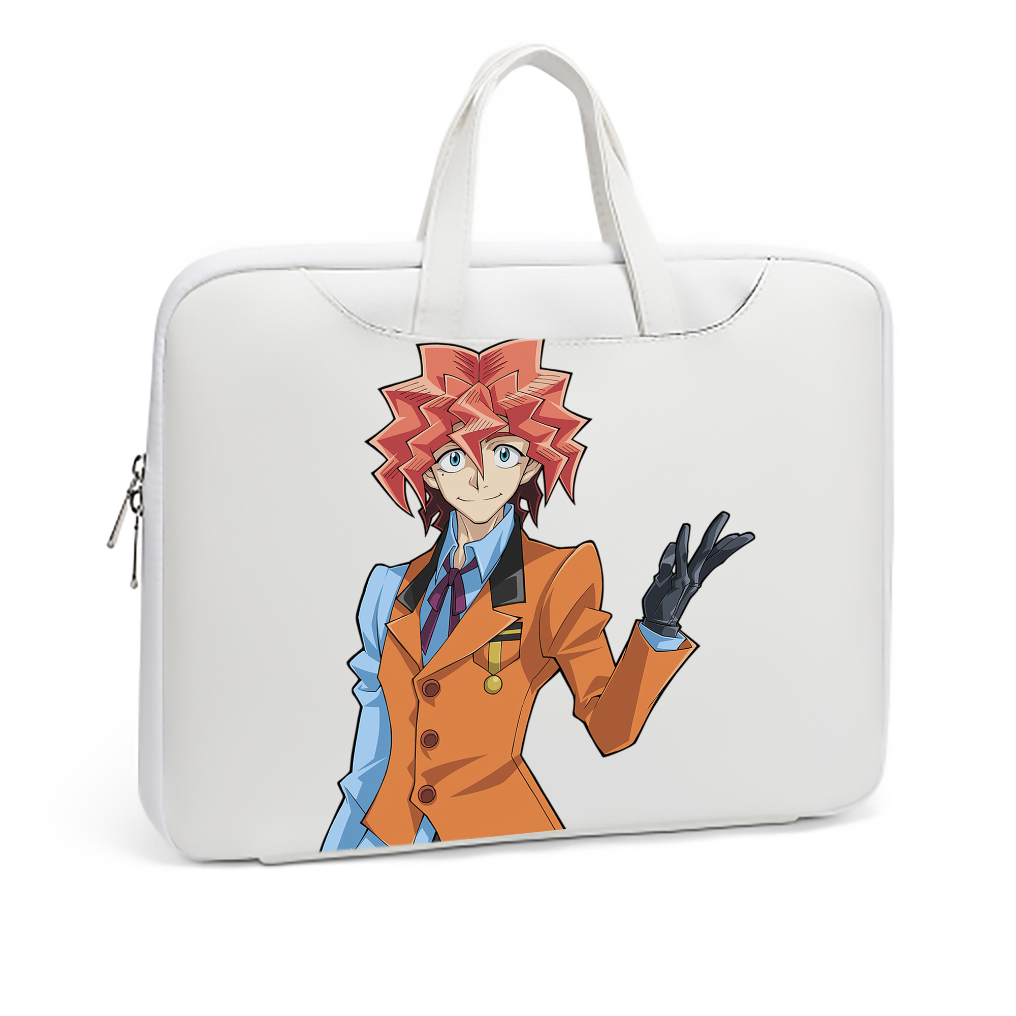 （画像用） 遊☆戯☆王 Yu-Gi-Oh! レザーラップトップバッグ　ノートパソコンケース