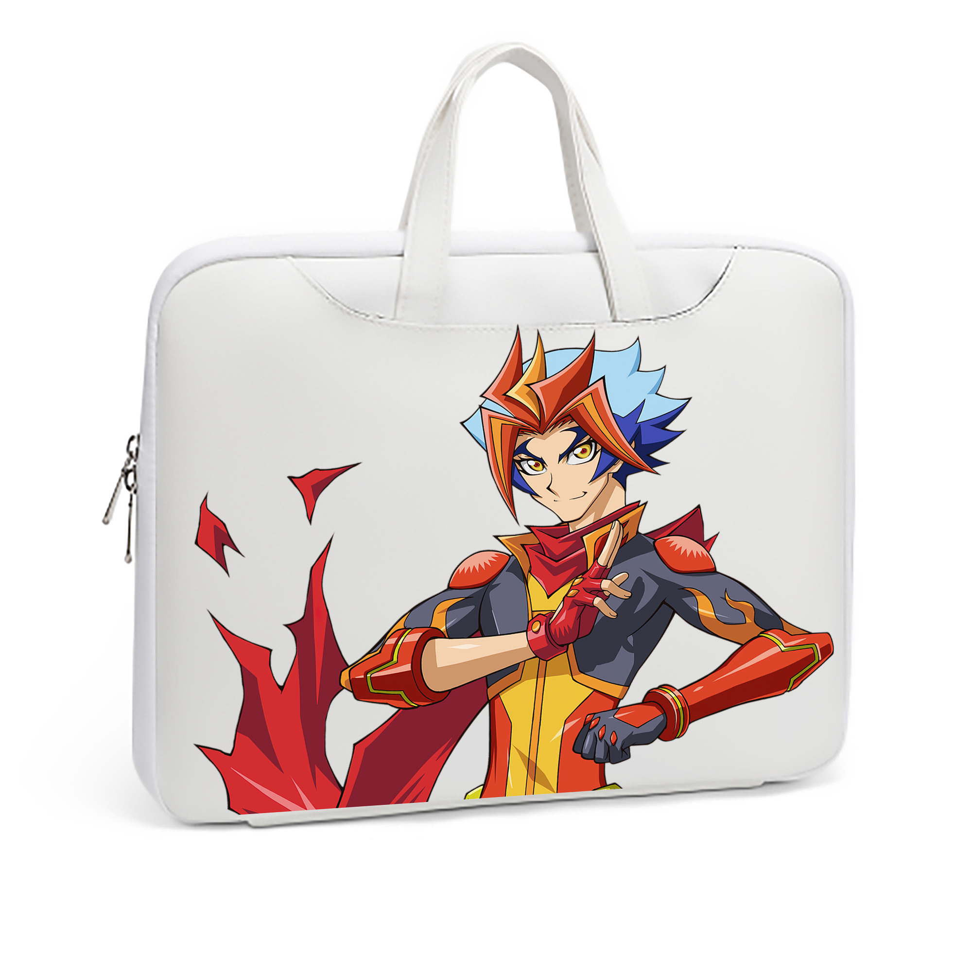 （画像用） 遊☆戯☆王 Yu-Gi-Oh! レザーラップトップバッグ　ノートパソコンケース