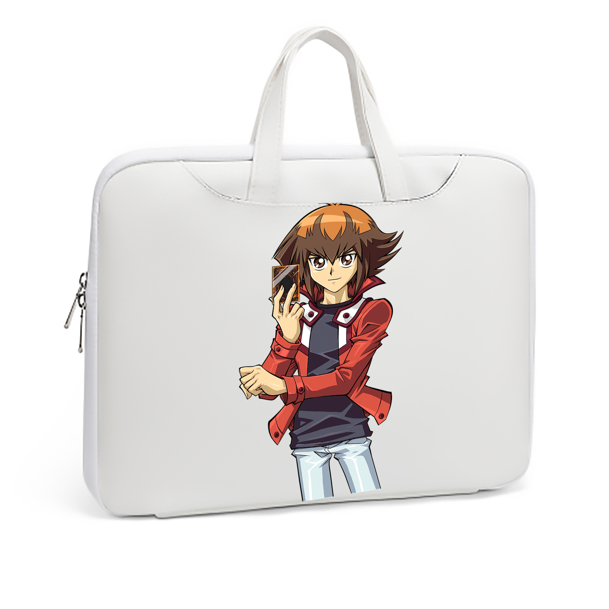 （画像用） 遊☆戯☆王 Yu-Gi-Oh! レザーラップトップバッグ　ノートパソコンケース