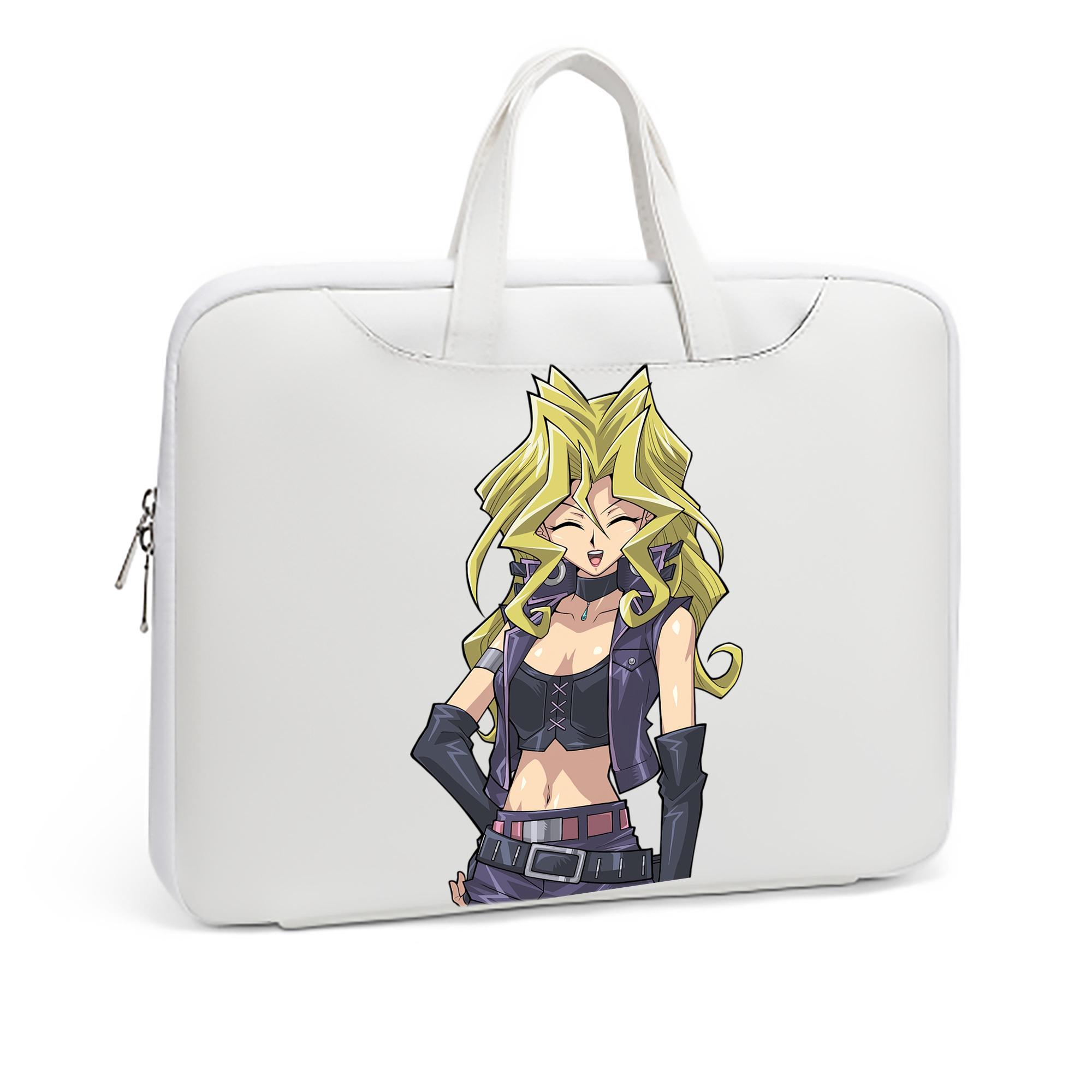 （画像用） 遊☆戯☆王 Yu-Gi-Oh! レザーラップトップバッグ　ノートパソコンケース
