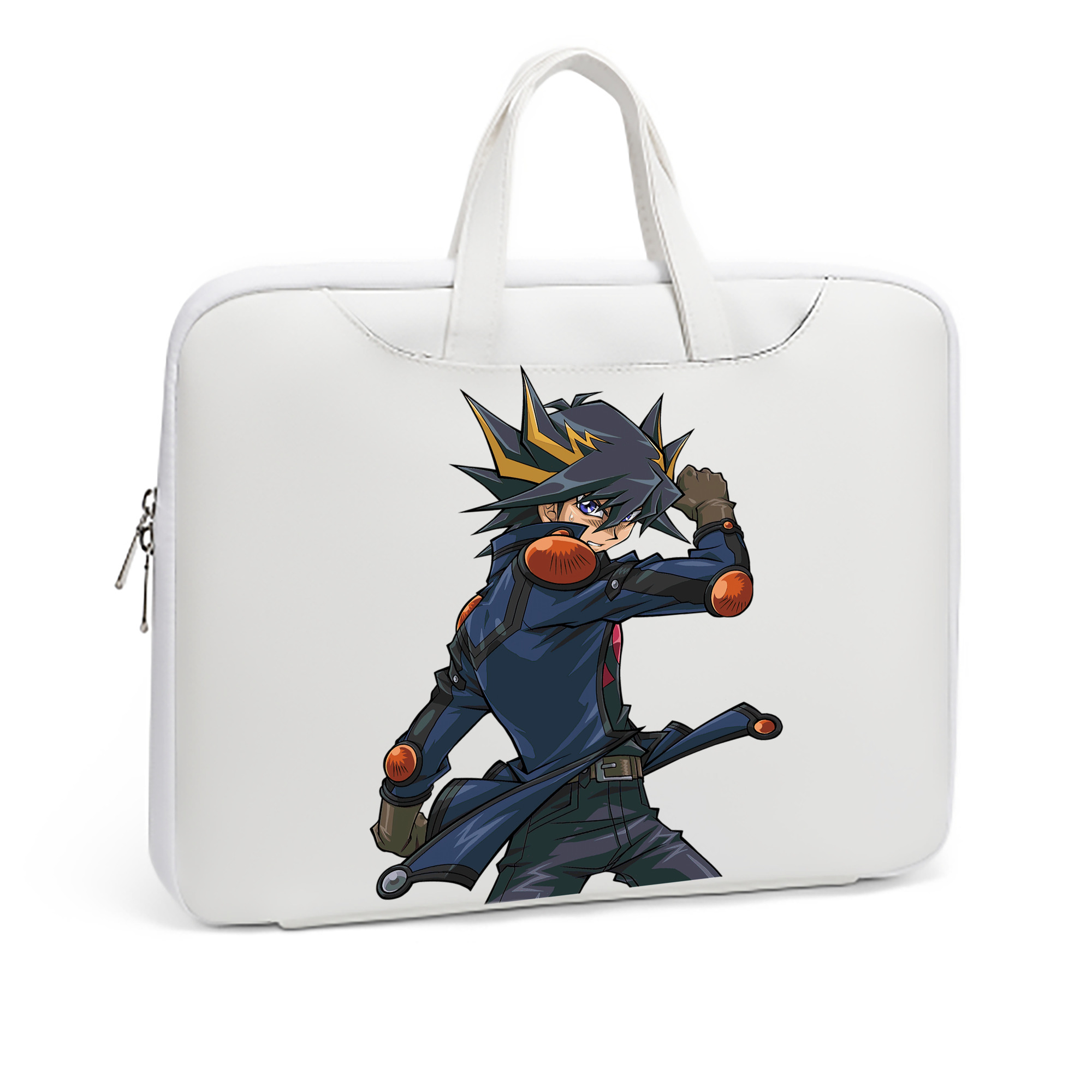 （画像用） 遊☆戯☆王 Yu-Gi-Oh! レザーラップトップバッグ　ノートパソコンケース