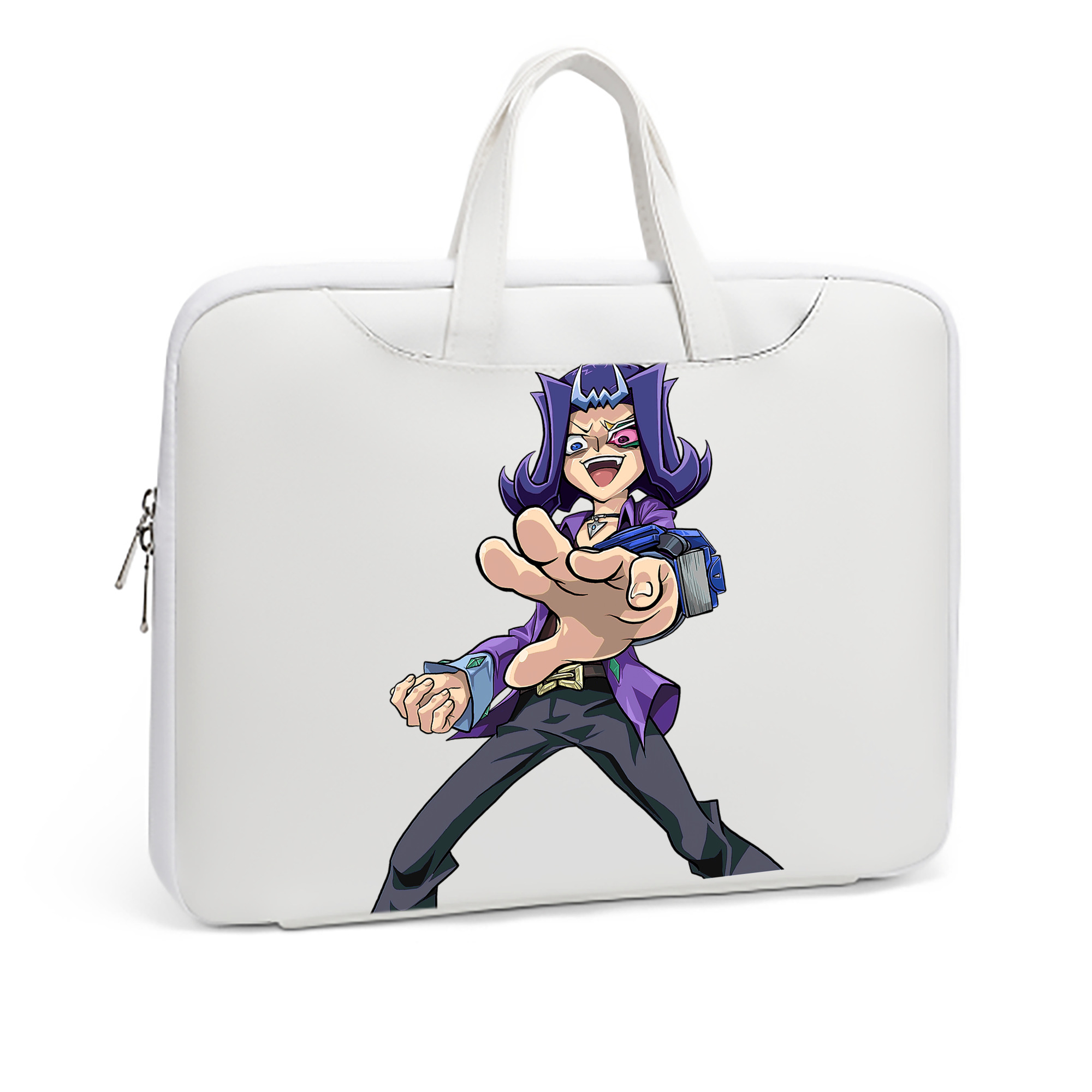（画像用） 遊☆戯☆王 Yu-Gi-Oh! レザーラップトップバッグ　ノートパソコンケース