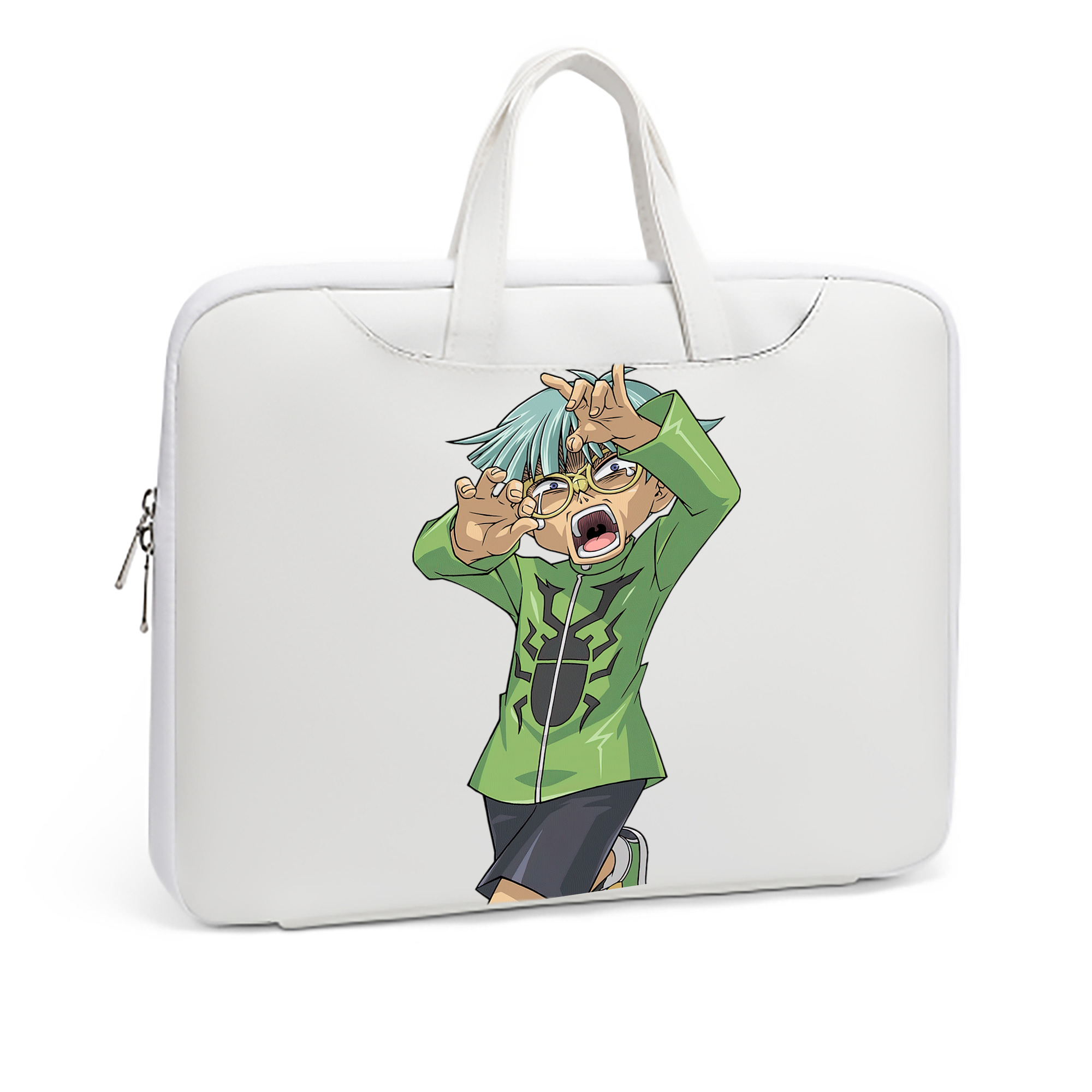 （画像用） 遊☆戯☆王 Yu-Gi-Oh! レザーラップトップバッグ　ノートパソコンケース