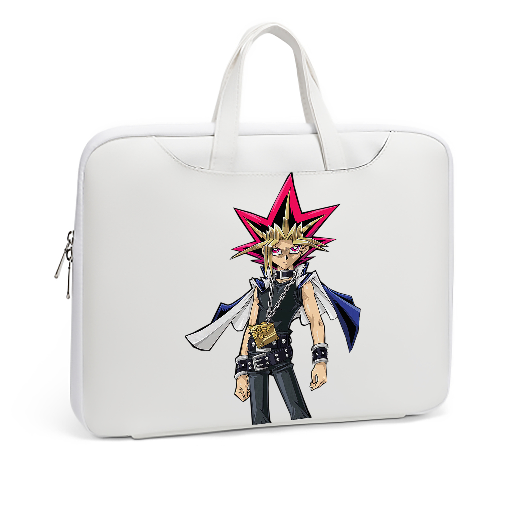 （画像用） 遊☆戯☆王 Yu-Gi-Oh! レザーラップトップバッグ　ノートパソコンケース