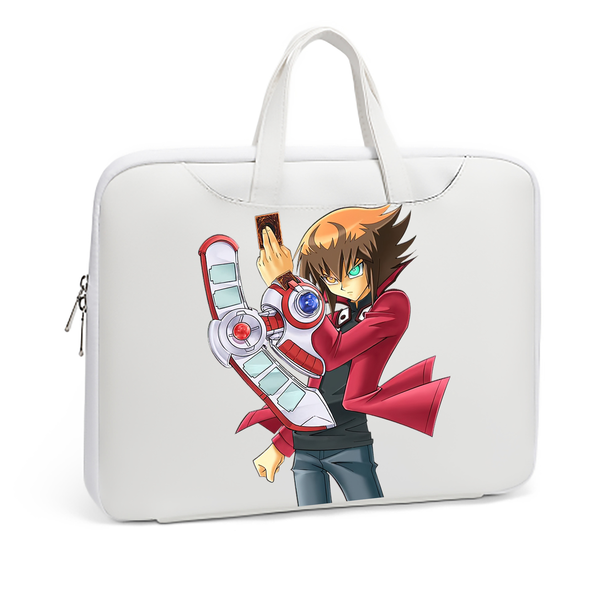 （画像用） 遊☆戯☆王 Yu-Gi-Oh! レザーラップトップバッグ　ノートパソコンケース