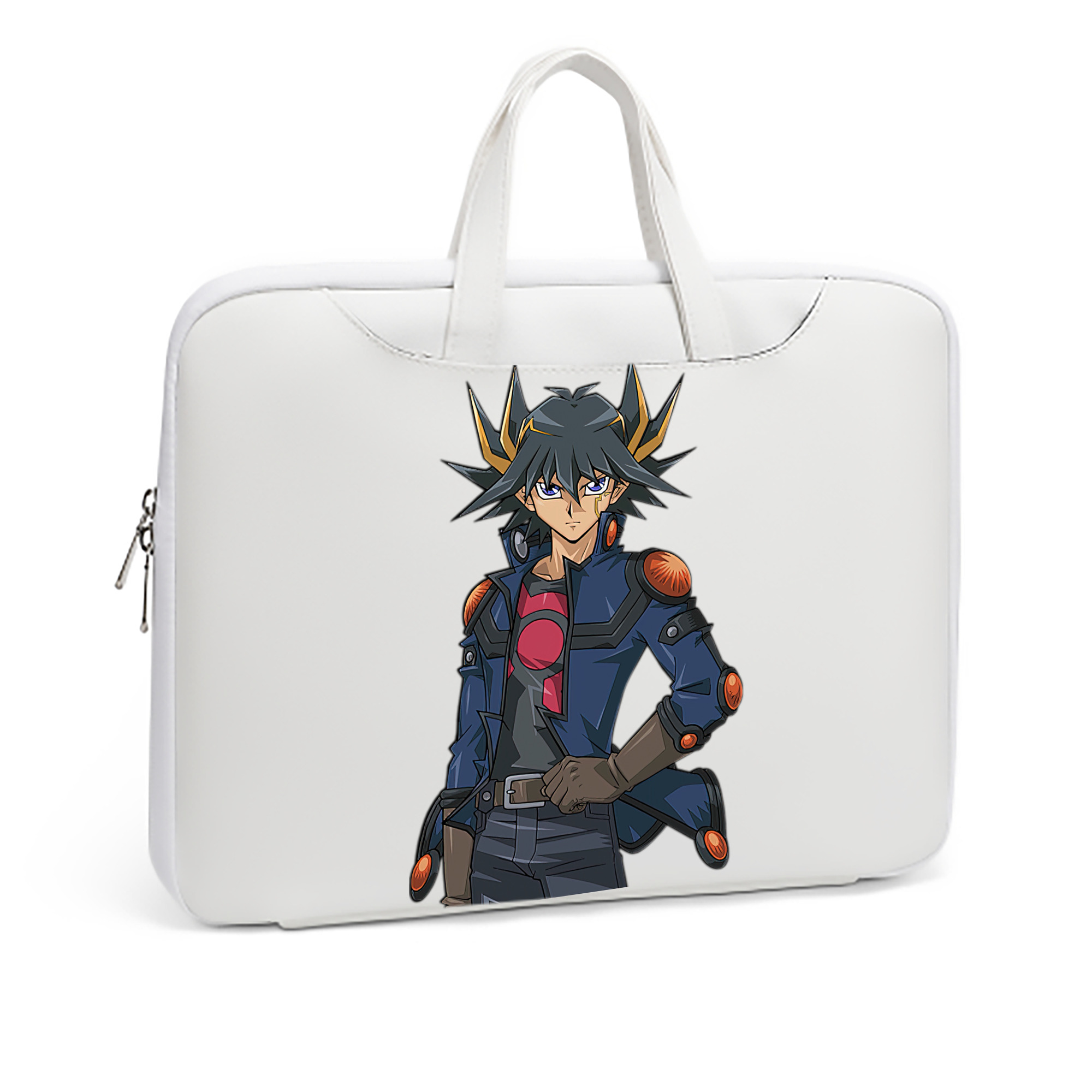 （画像用） 遊☆戯☆王 Yu-Gi-Oh! レザーラップトップバッグ　ノートパソコンケース