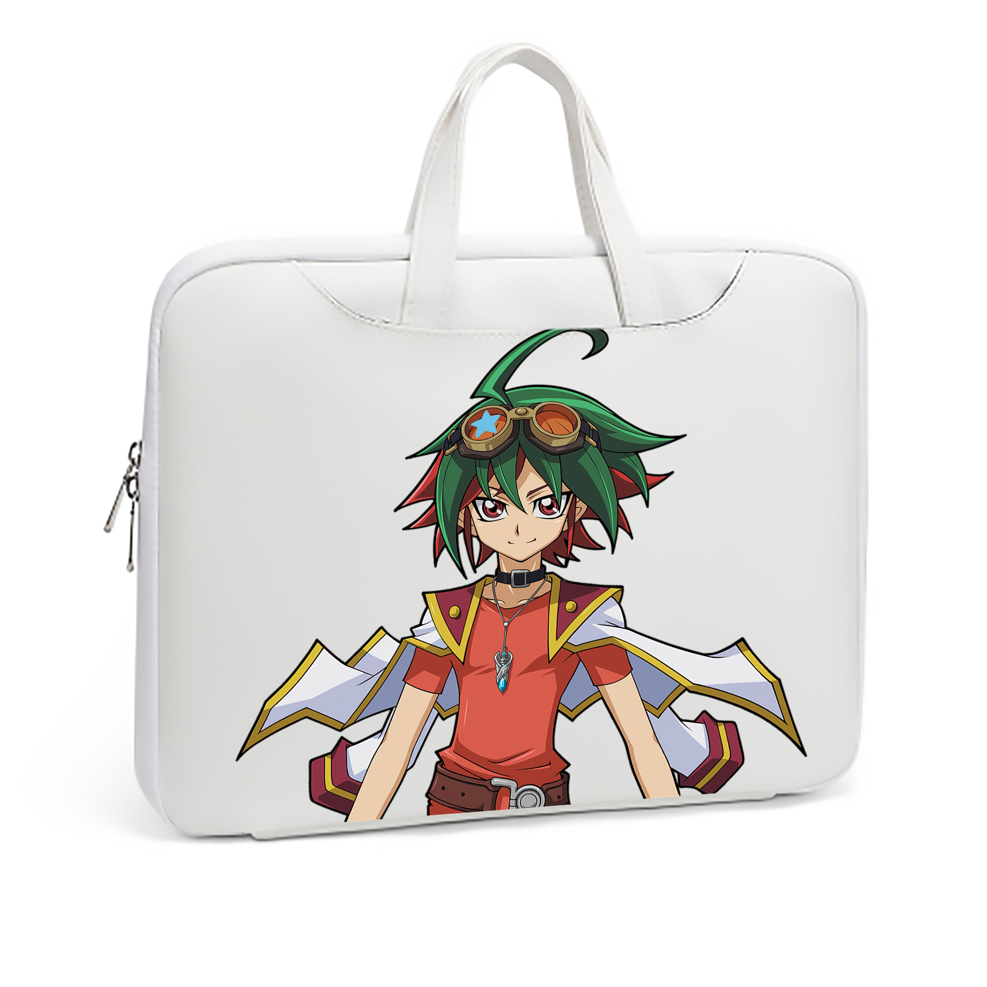 （画像用） 遊☆戯☆王 Yu-Gi-Oh! レザーラップトップバッグ　ノートパソコンケース
