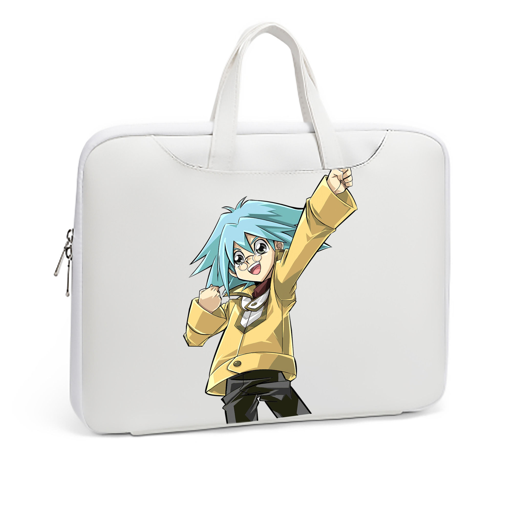 （画像用） 遊☆戯☆王 Yu-Gi-Oh! レザーラップトップバッグ　ノートパソコンケース