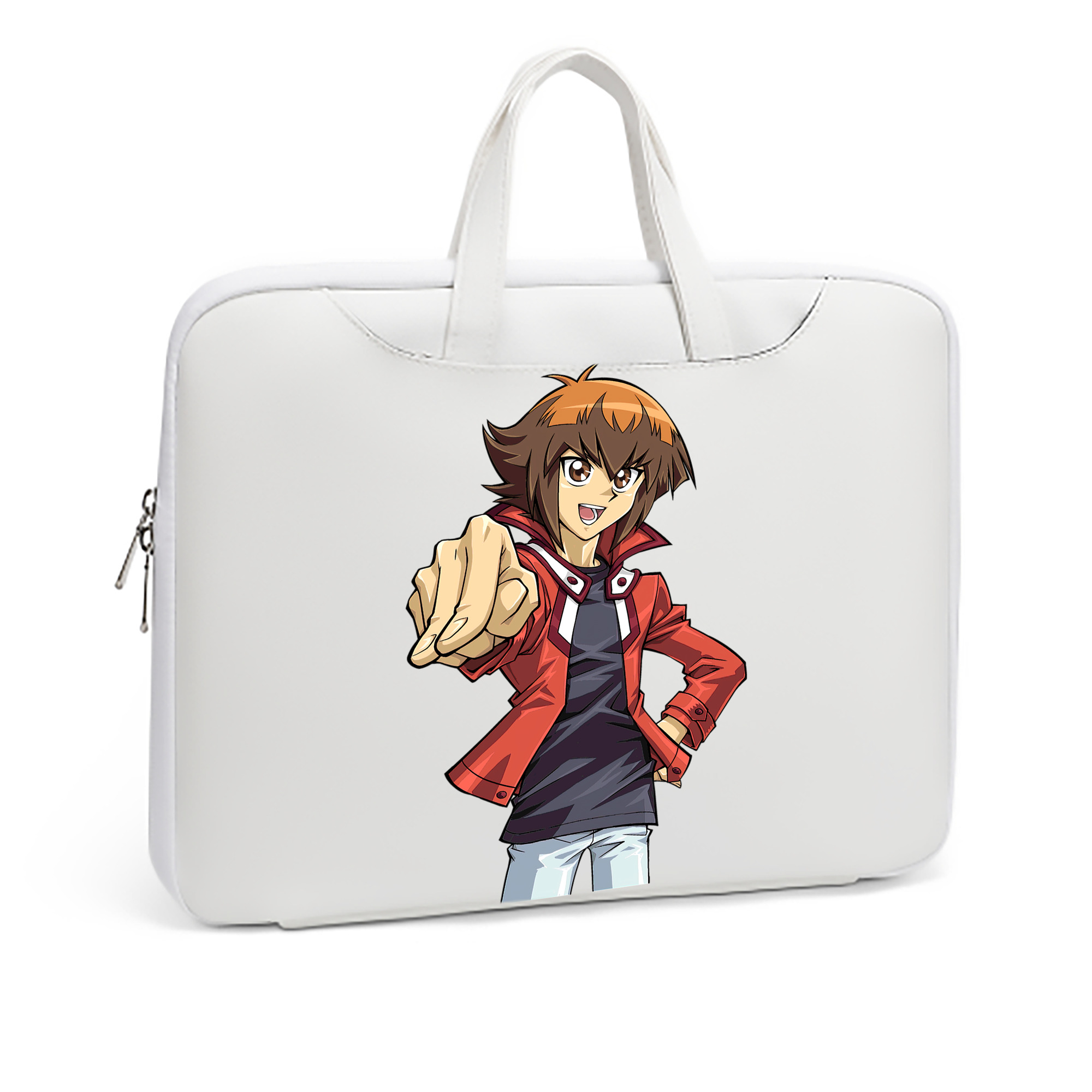 （画像用） 遊☆戯☆王 Yu-Gi-Oh! レザーラップトップバッグ　ノートパソコンケース