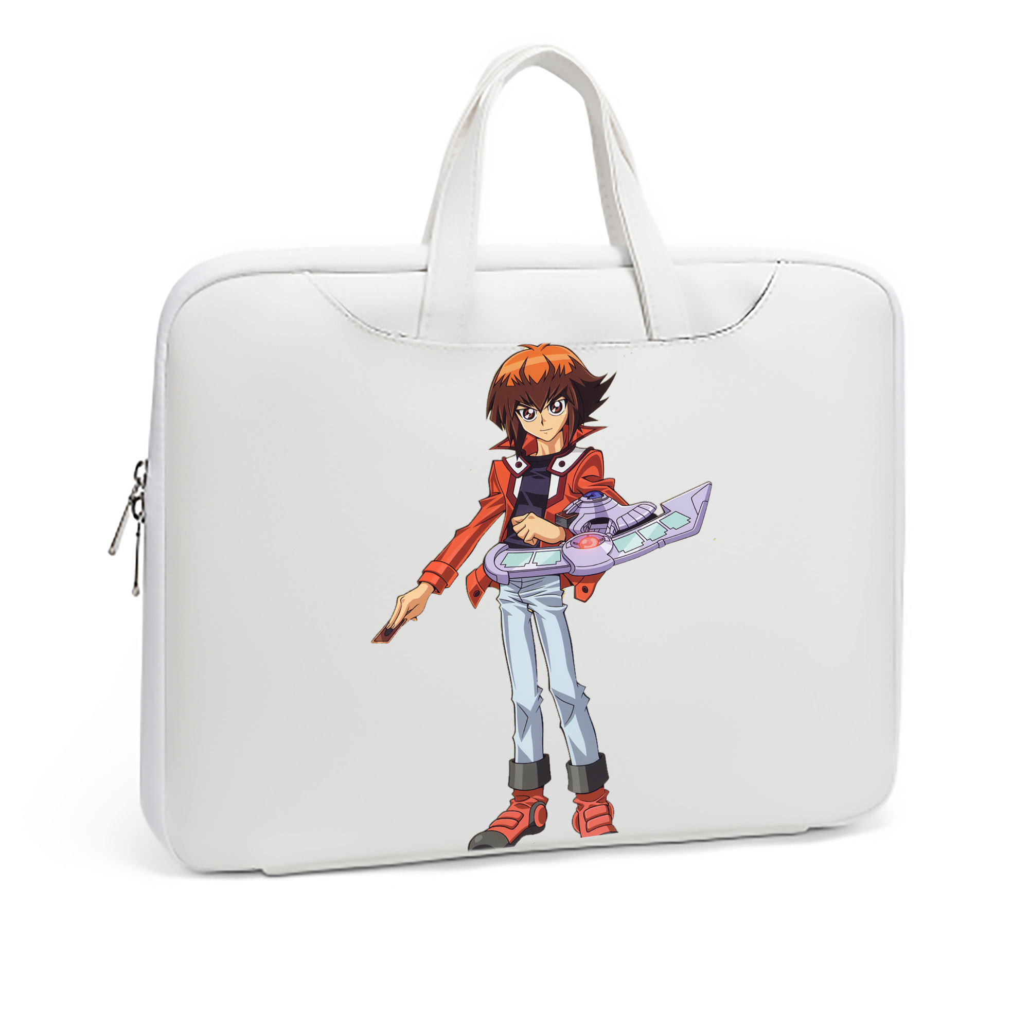 （画像用） 遊☆戯☆王 Yu-Gi-Oh! レザーラップトップバッグ　ノートパソコンケース