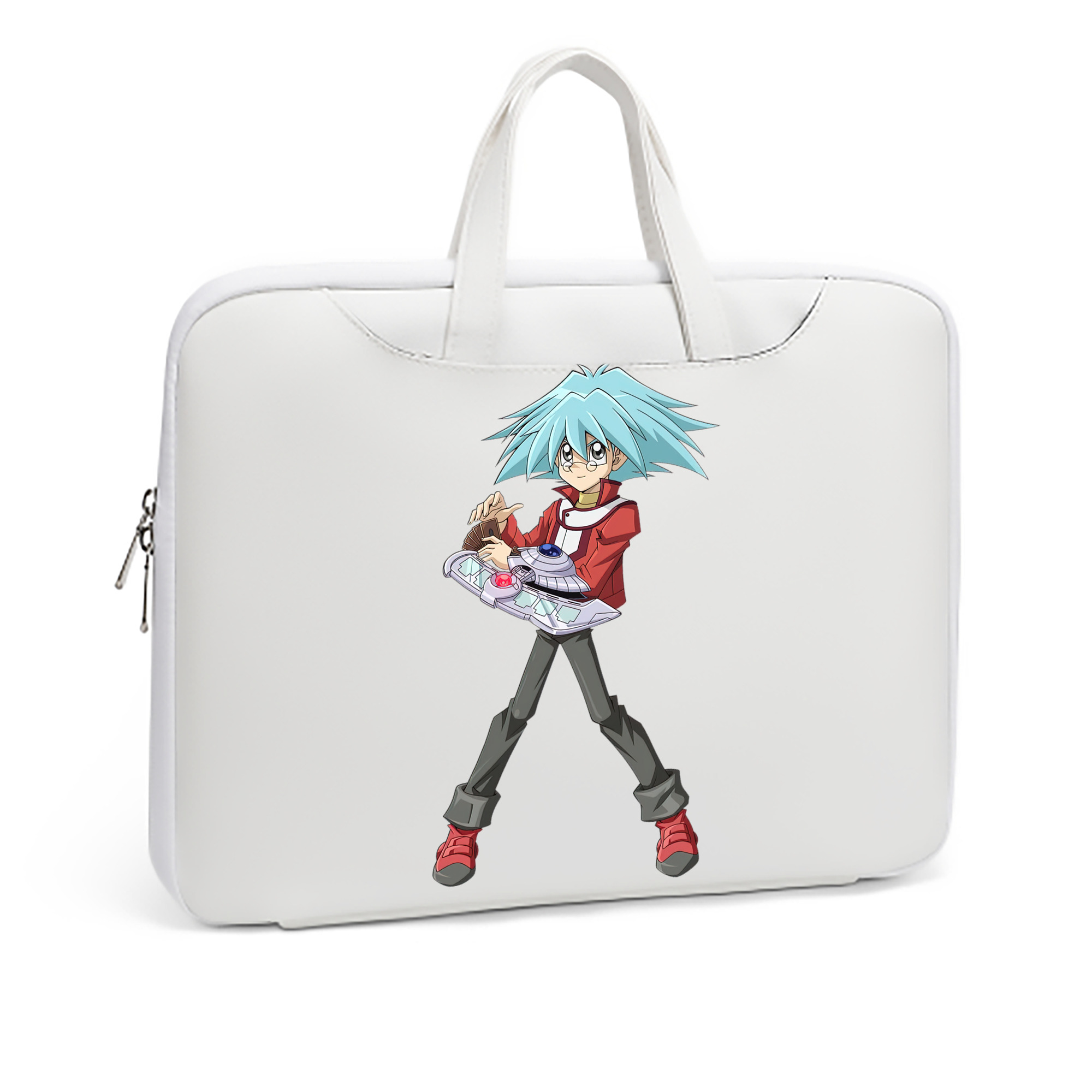 （画像用） 遊☆戯☆王 Yu-Gi-Oh! レザーラップトップバッグ　ノートパソコンケース