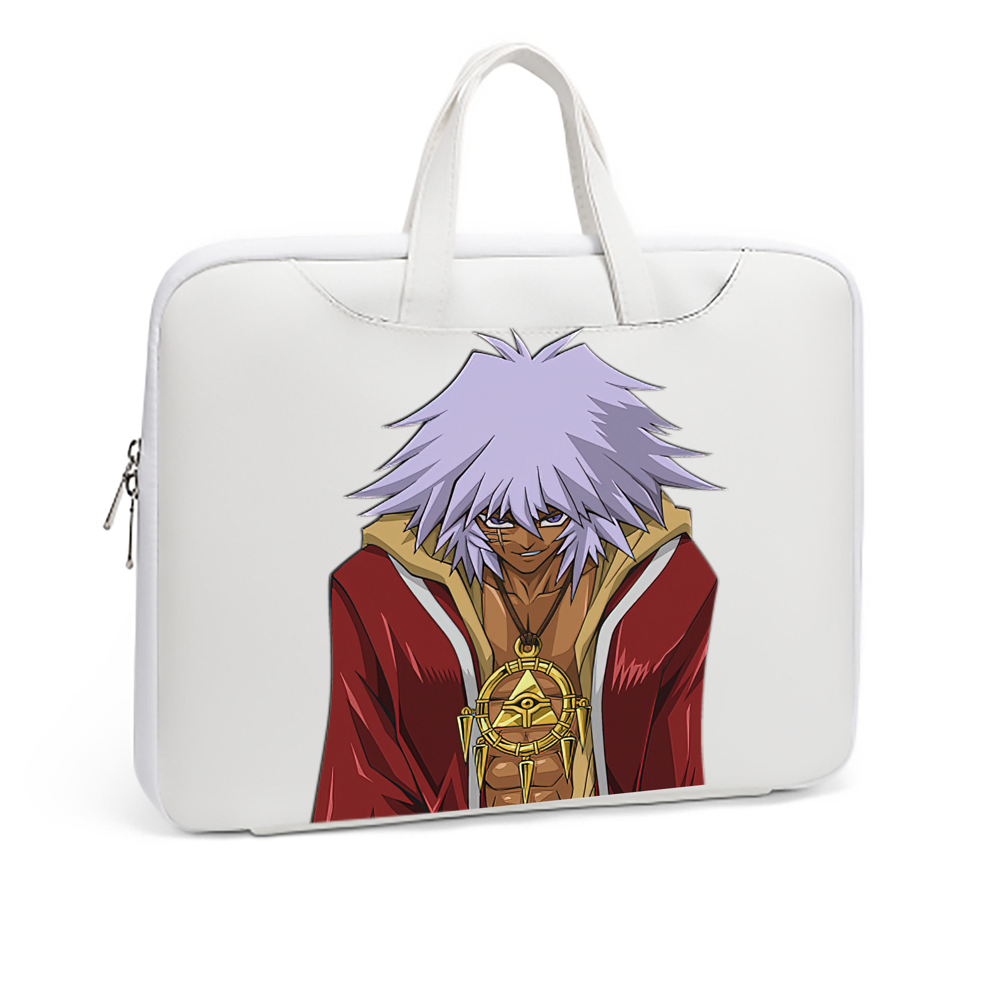 （画像用） 遊☆戯☆王 Yu-Gi-Oh! レザーラップトップバッグ　ノートパソコンケース