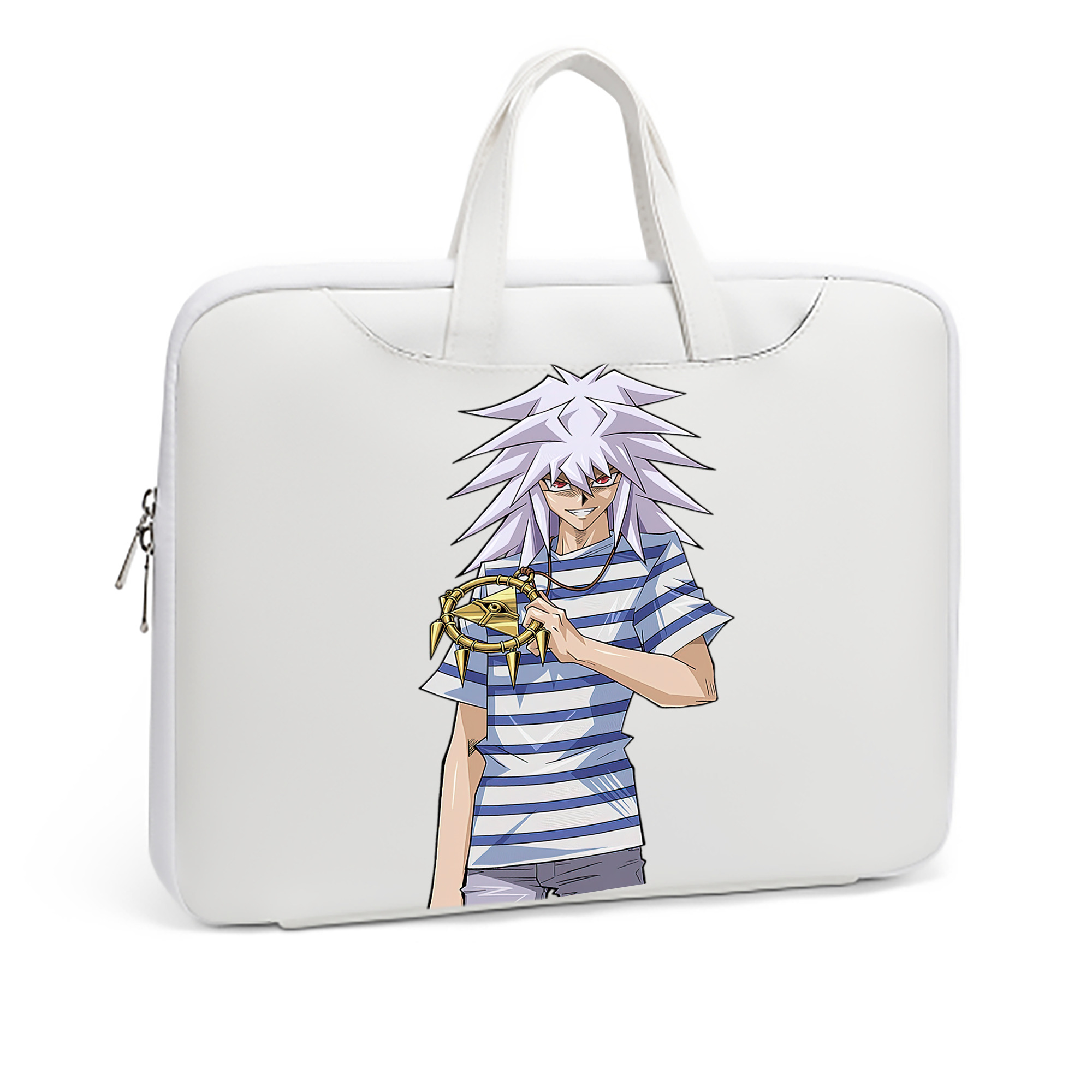 （画像用） 遊☆戯☆王 Yu-Gi-Oh! レザーラップトップバッグ　ノートパソコンケース