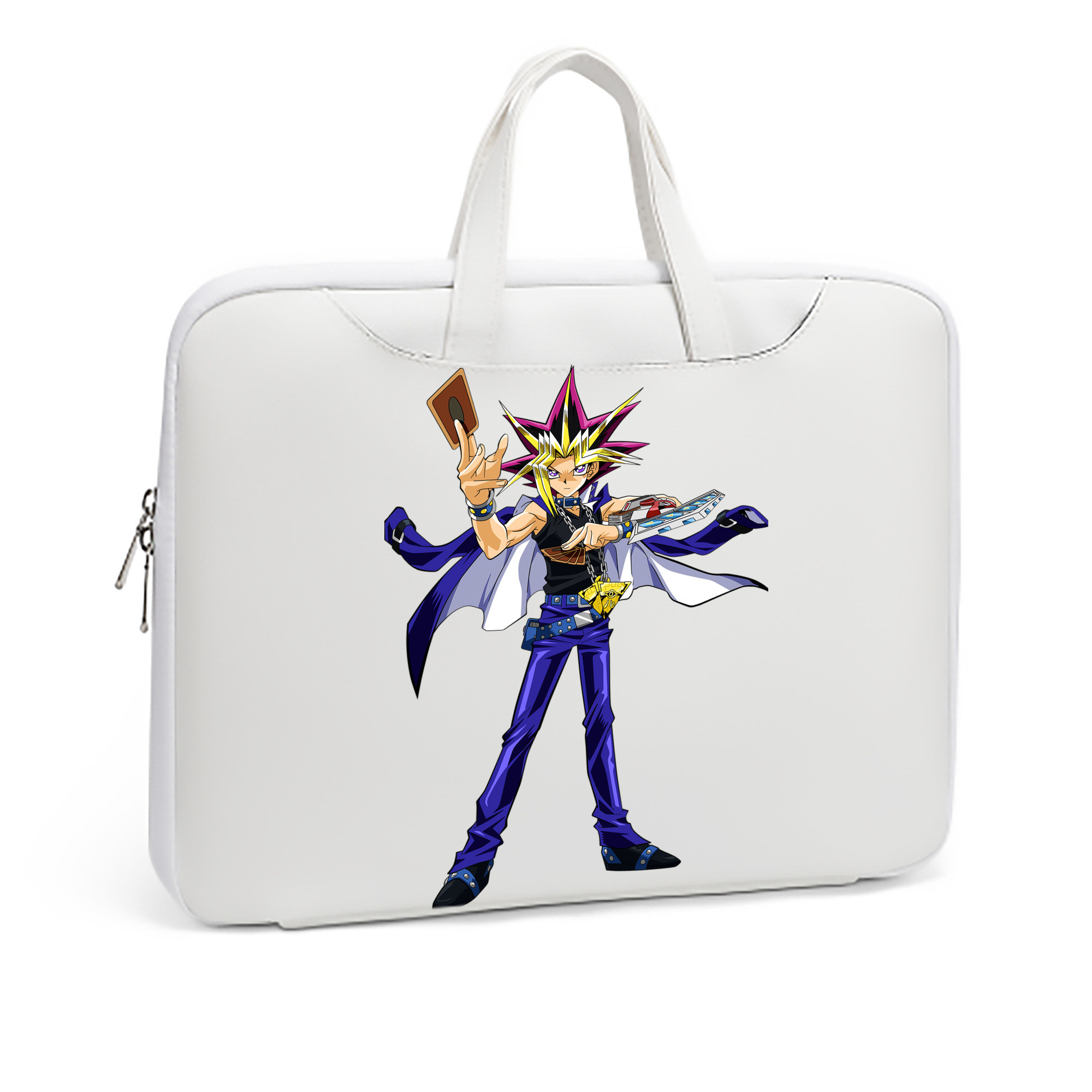 （画像用） 遊☆戯☆王 Yu-Gi-Oh! レザーラップトップバッグ　ノートパソコンケース