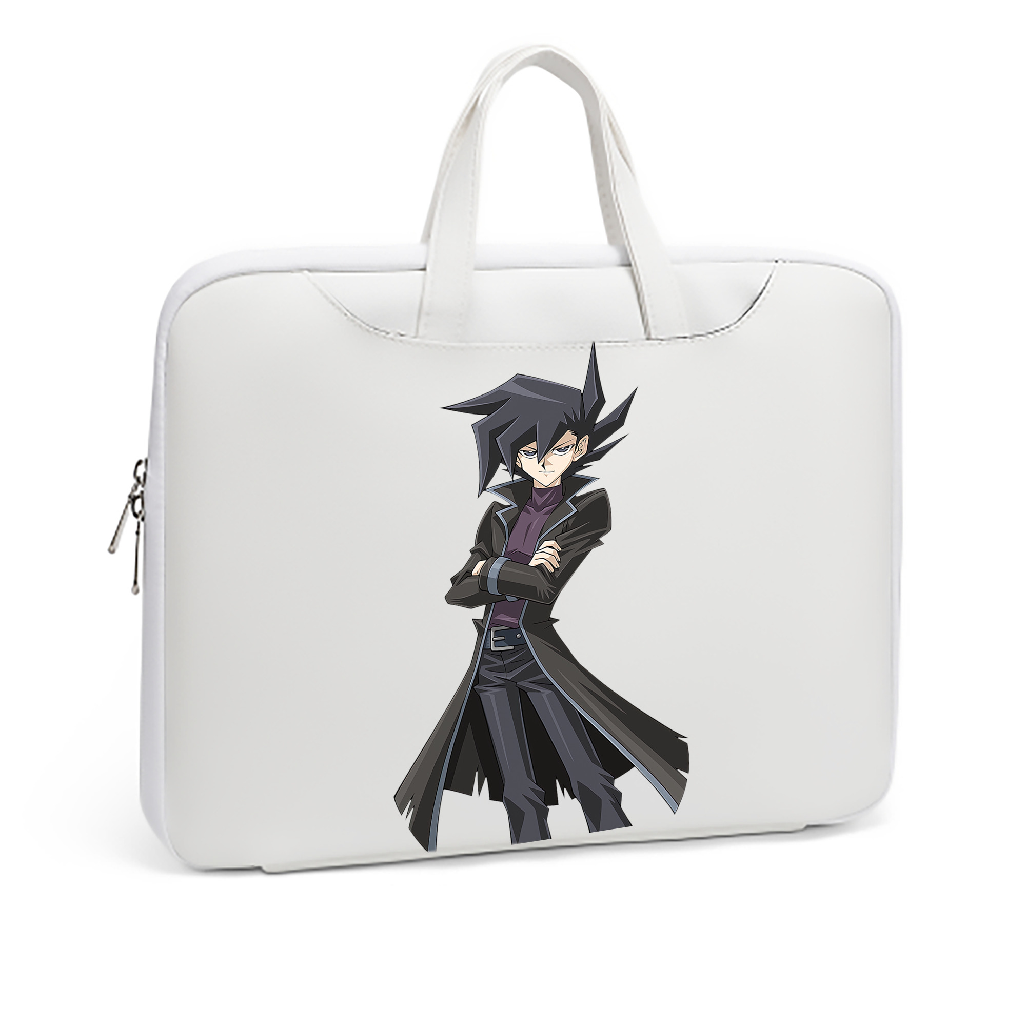 （画像用） 遊☆戯☆王 Yu-Gi-Oh! レザーラップトップバッグ　ノートパソコンケース