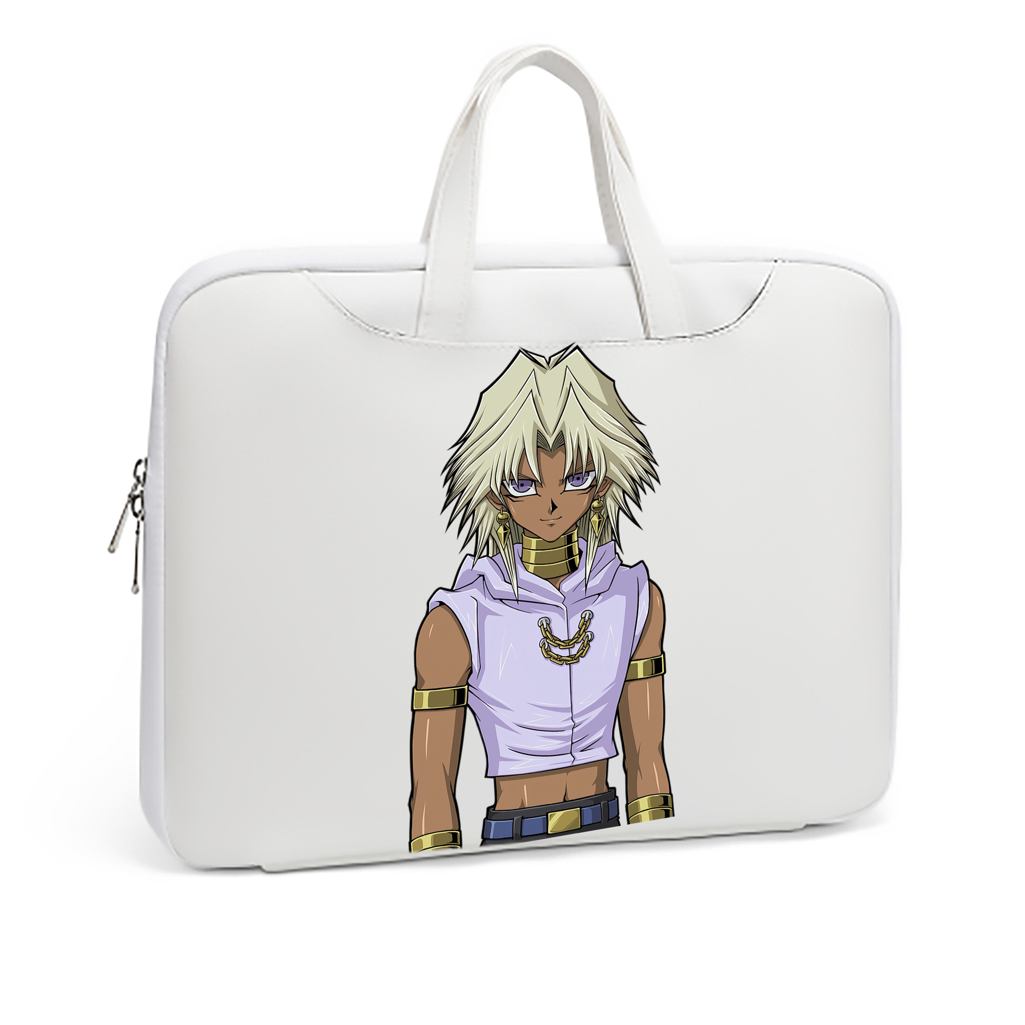 （画像用） 遊☆戯☆王 Yu-Gi-Oh! レザーラップトップバッグ　ノートパソコンケース