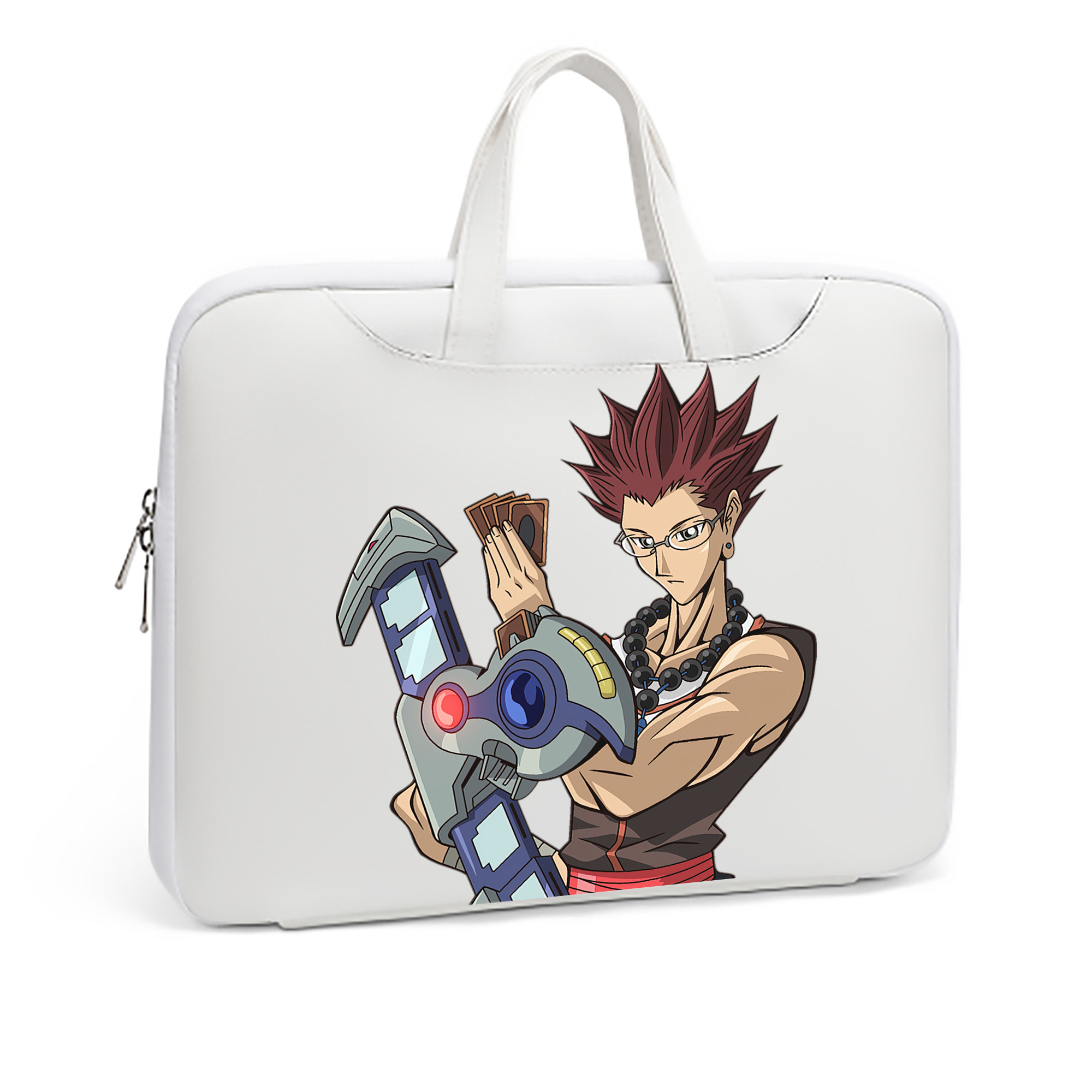 （画像用） 遊☆戯☆王 Yu-Gi-Oh! レザーラップトップバッグ　ノートパソコンケース