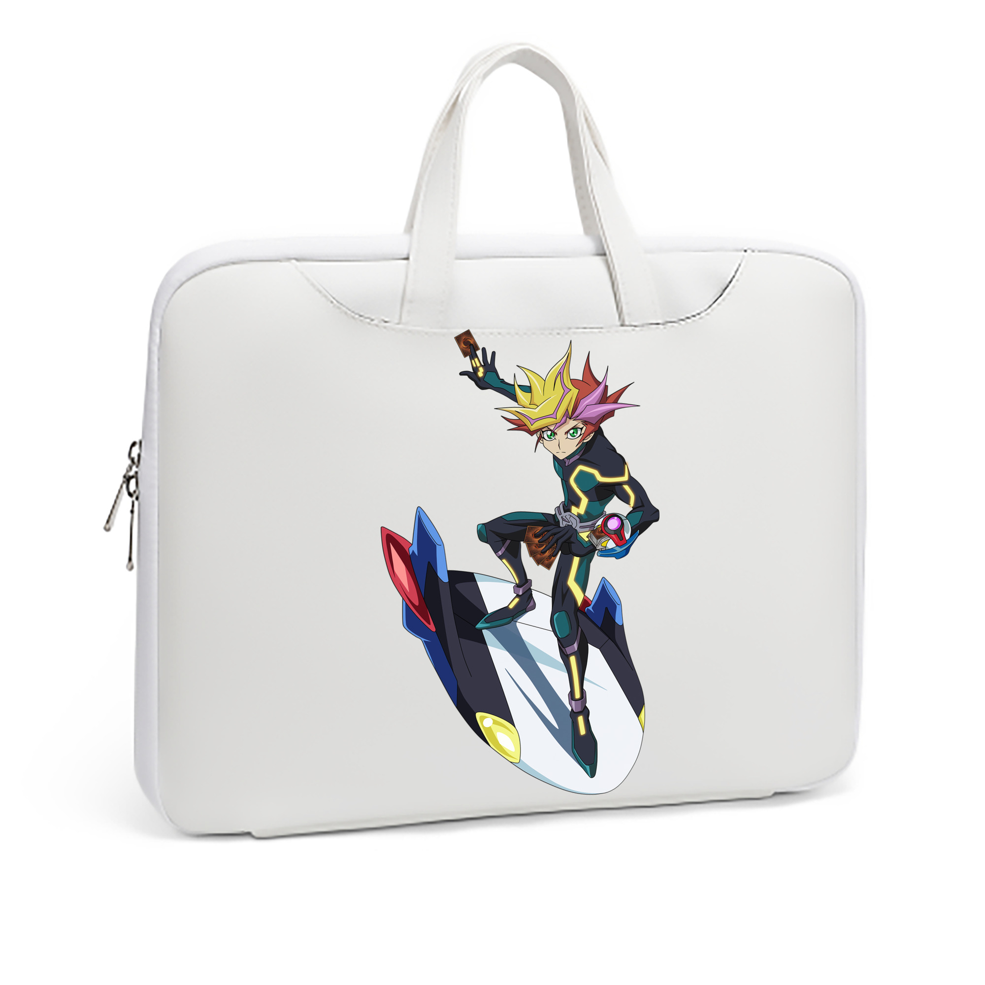 （画像用） 遊☆戯☆王 Yu-Gi-Oh! レザーラップトップバッグ　ノートパソコンケース