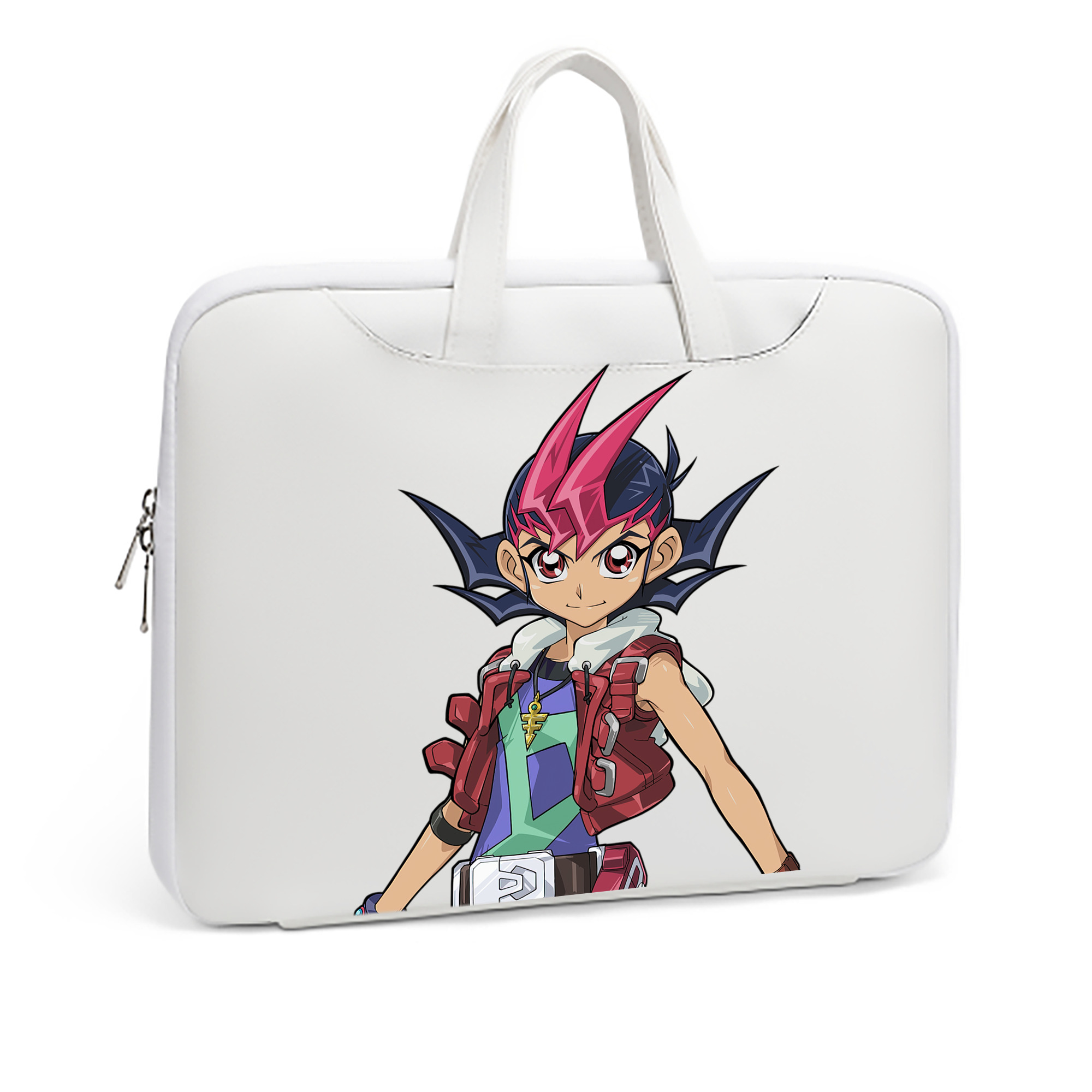 （画像用） 遊☆戯☆王 Yu-Gi-Oh! レザーラップトップバッグ　ノートパソコンケース