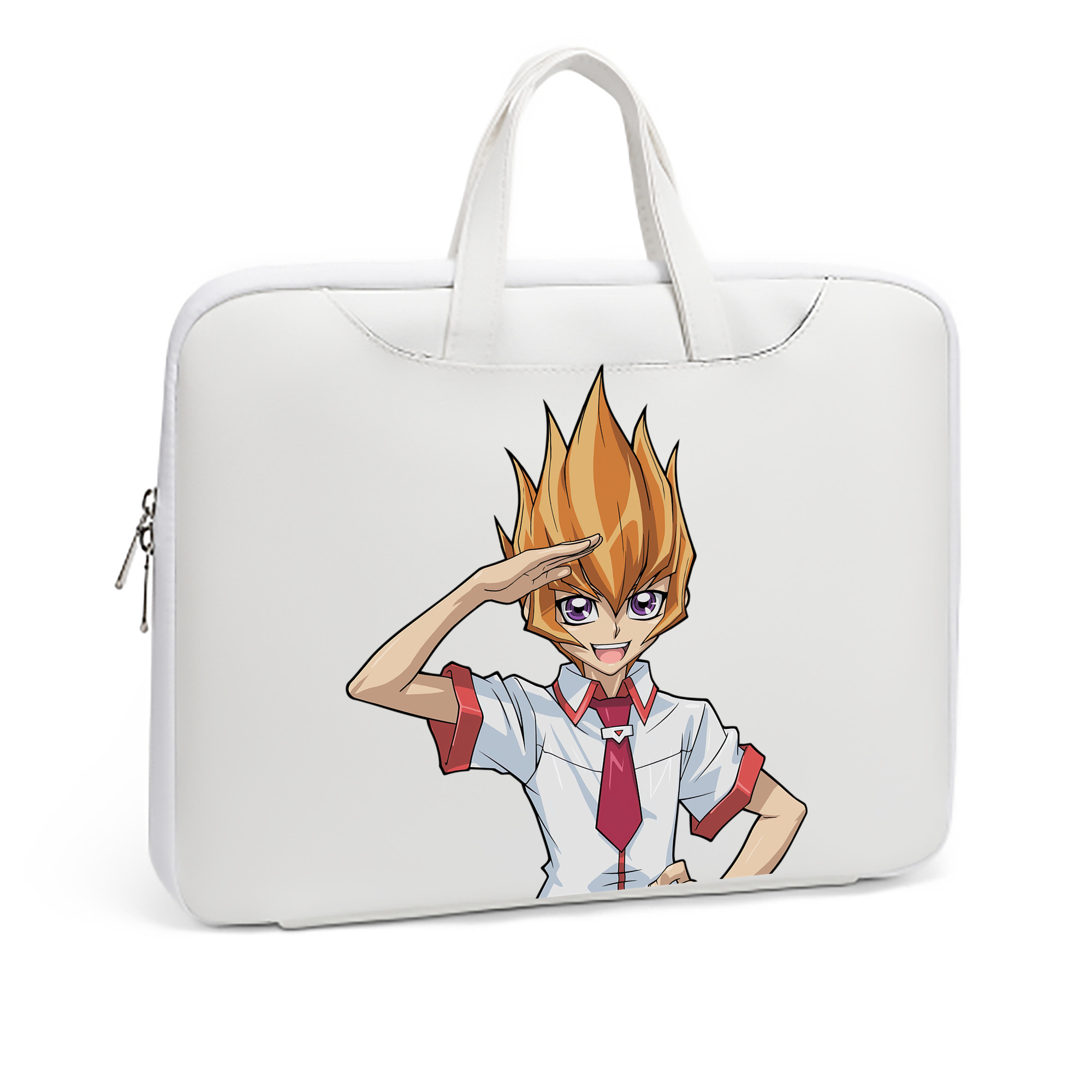 （画像用） 遊☆戯☆王 Yu-Gi-Oh! レザーラップトップバッグ　ノートパソコンケース