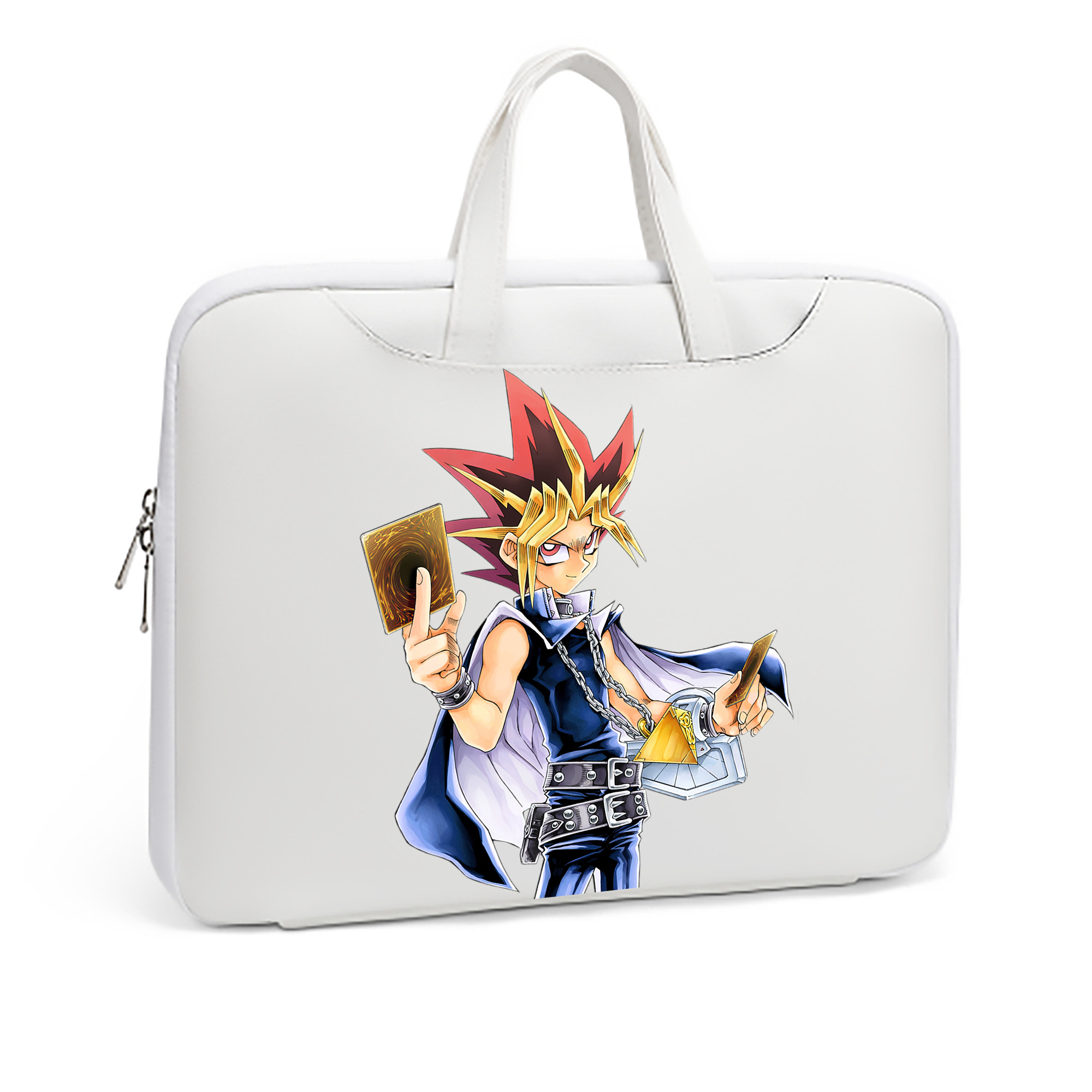 （画像用） 遊☆戯☆王 Yu-Gi-Oh! レザーラップトップバッグ　ノートパソコンケース