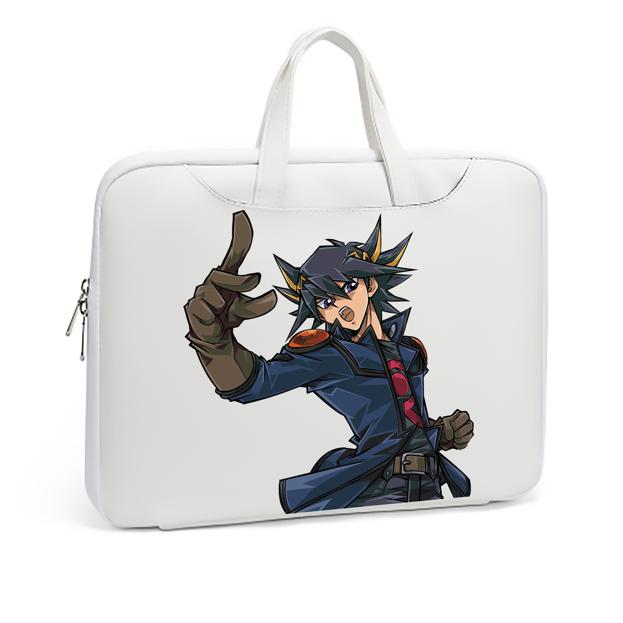 （画像用） 遊☆戯☆王 Yu-Gi-Oh! レザーラップトップバッグ　ノートパソコンケース