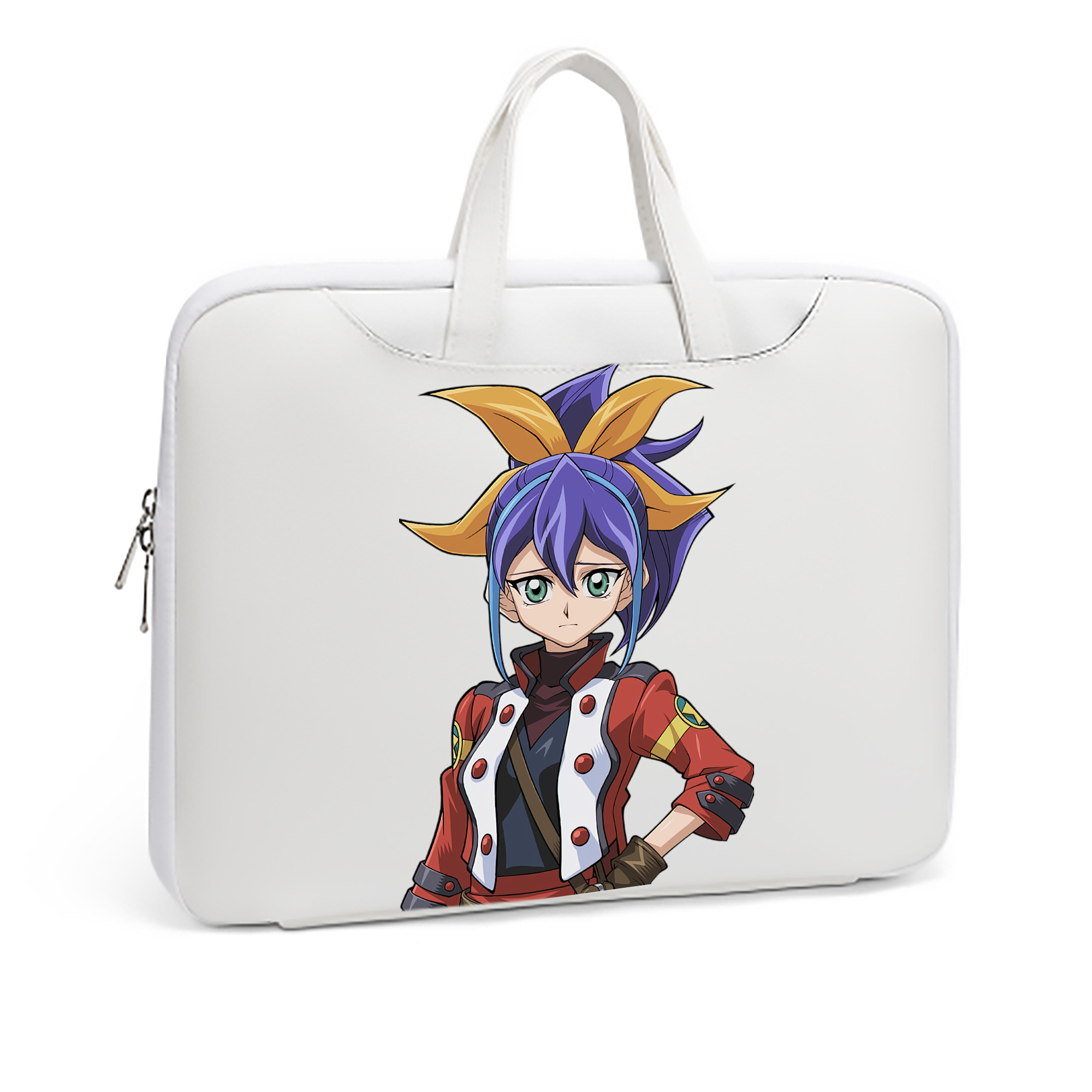 （画像用） 遊☆戯☆王 Yu-Gi-Oh! レザーラップトップバッグ　ノートパソコンケース