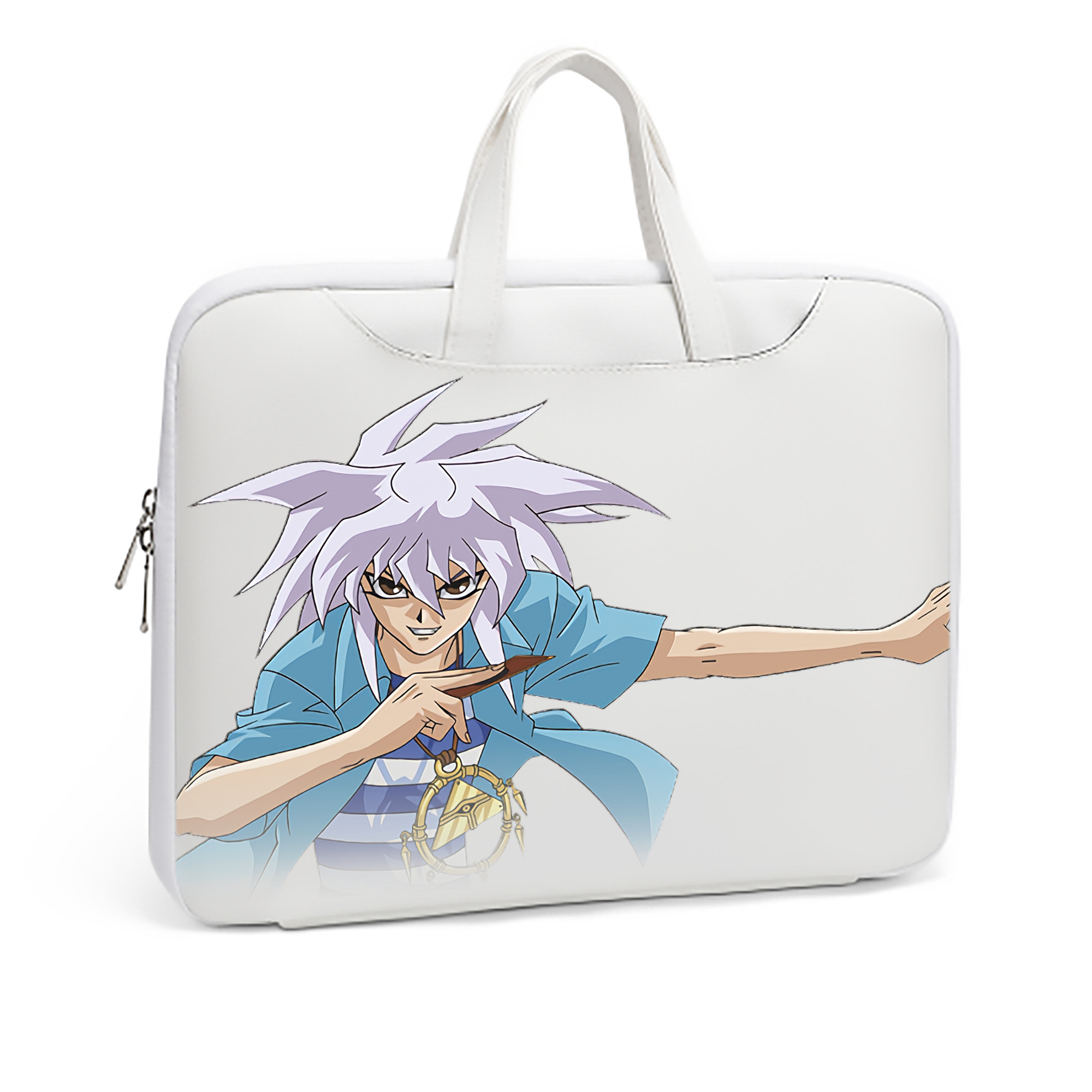 （画像用） 遊☆戯☆王 Yu-Gi-Oh! レザーラップトップバッグ　ノートパソコンケース