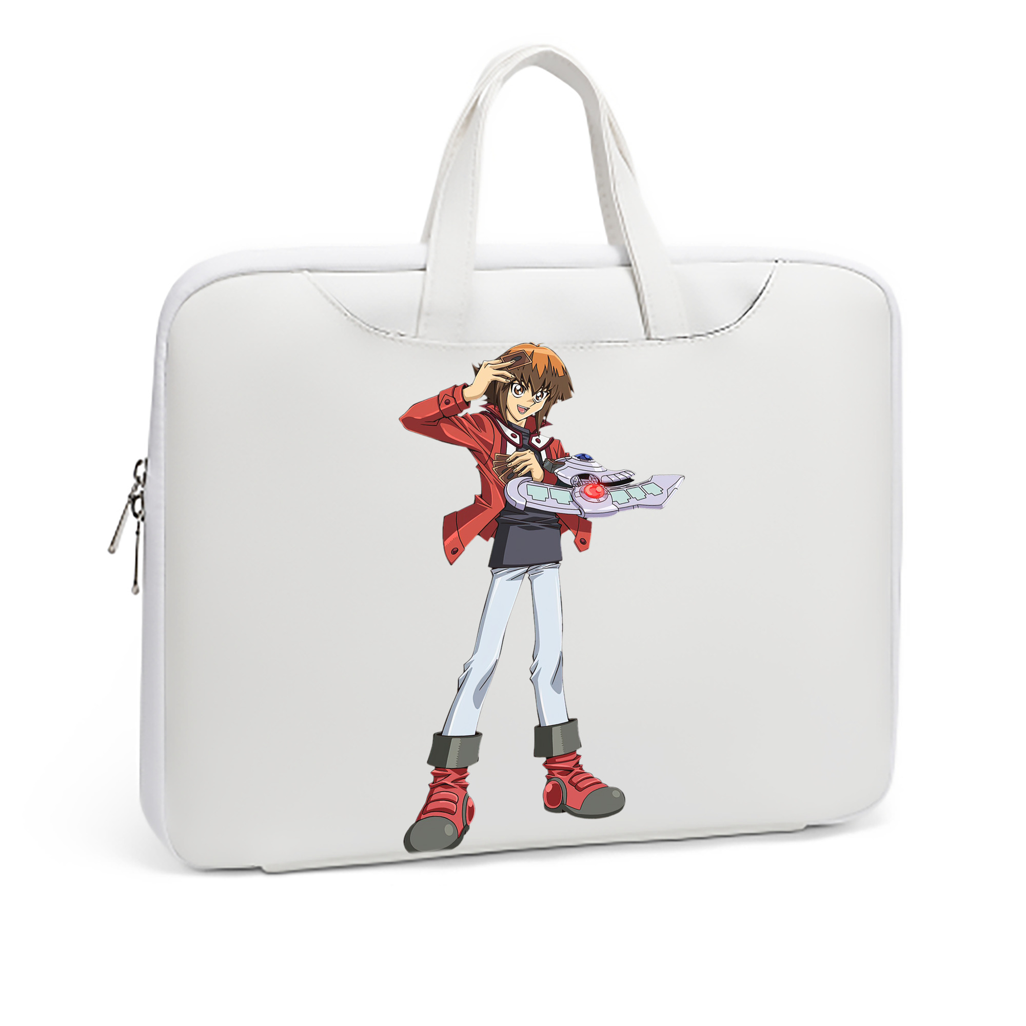 （画像用） 遊☆戯☆王 Yu-Gi-Oh! レザーラップトップバッグ　ノートパソコンケース