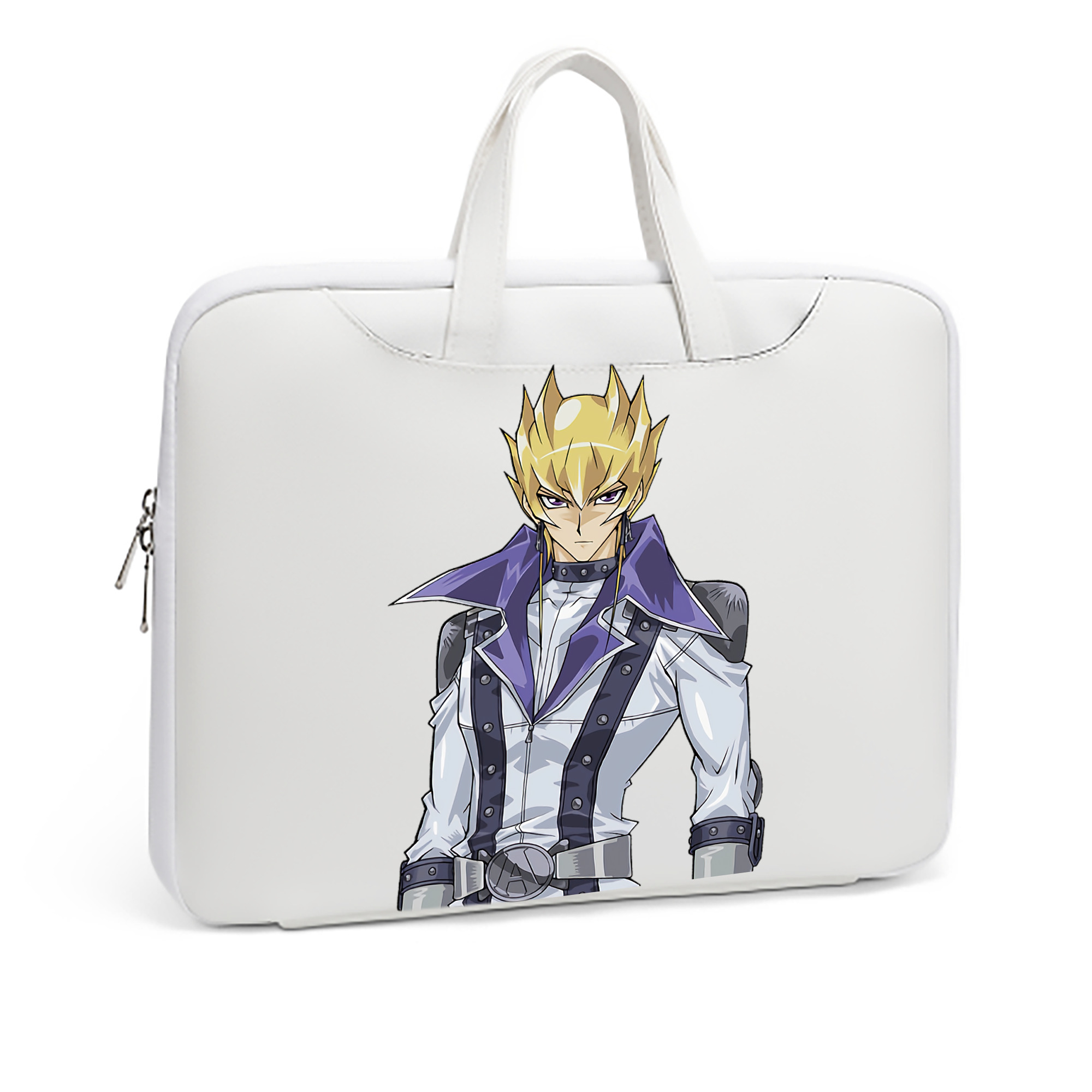 （画像用） 遊☆戯☆王 Yu-Gi-Oh! レザーラップトップバッグ　ノートパソコンケース