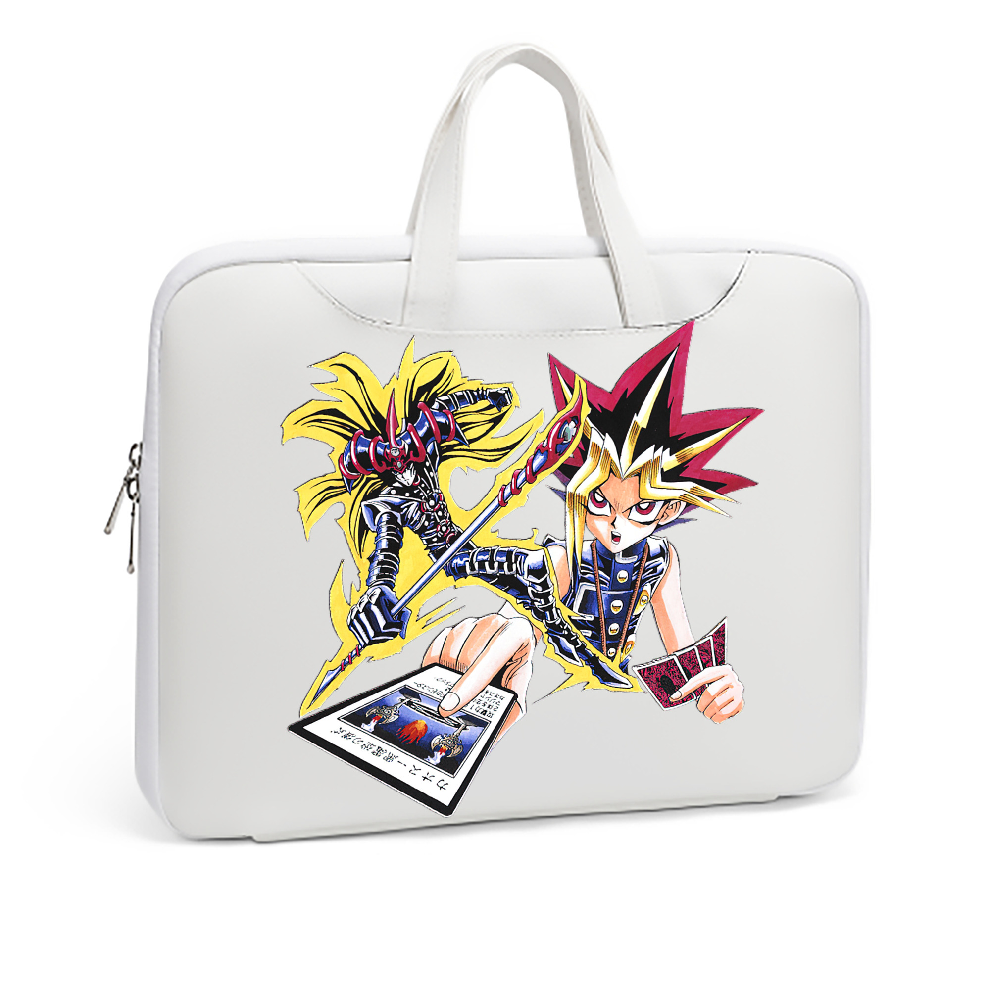 （画像用） 遊☆戯☆王 Yu-Gi-Oh! レザーラップトップバッグ　ノートパソコンケース