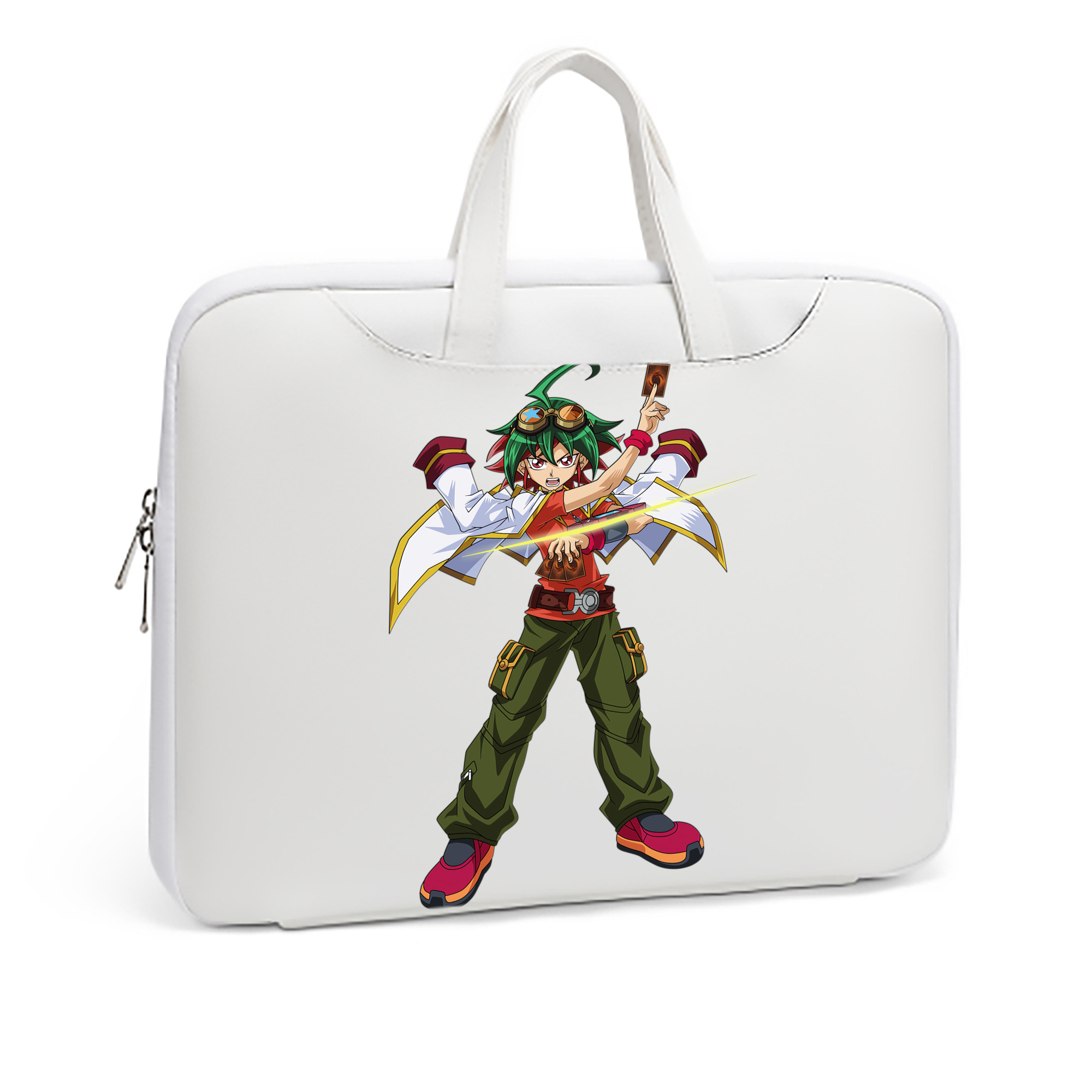（画像用） 遊☆戯☆王 Yu-Gi-Oh! レザーラップトップバッグ　ノートパソコンケース