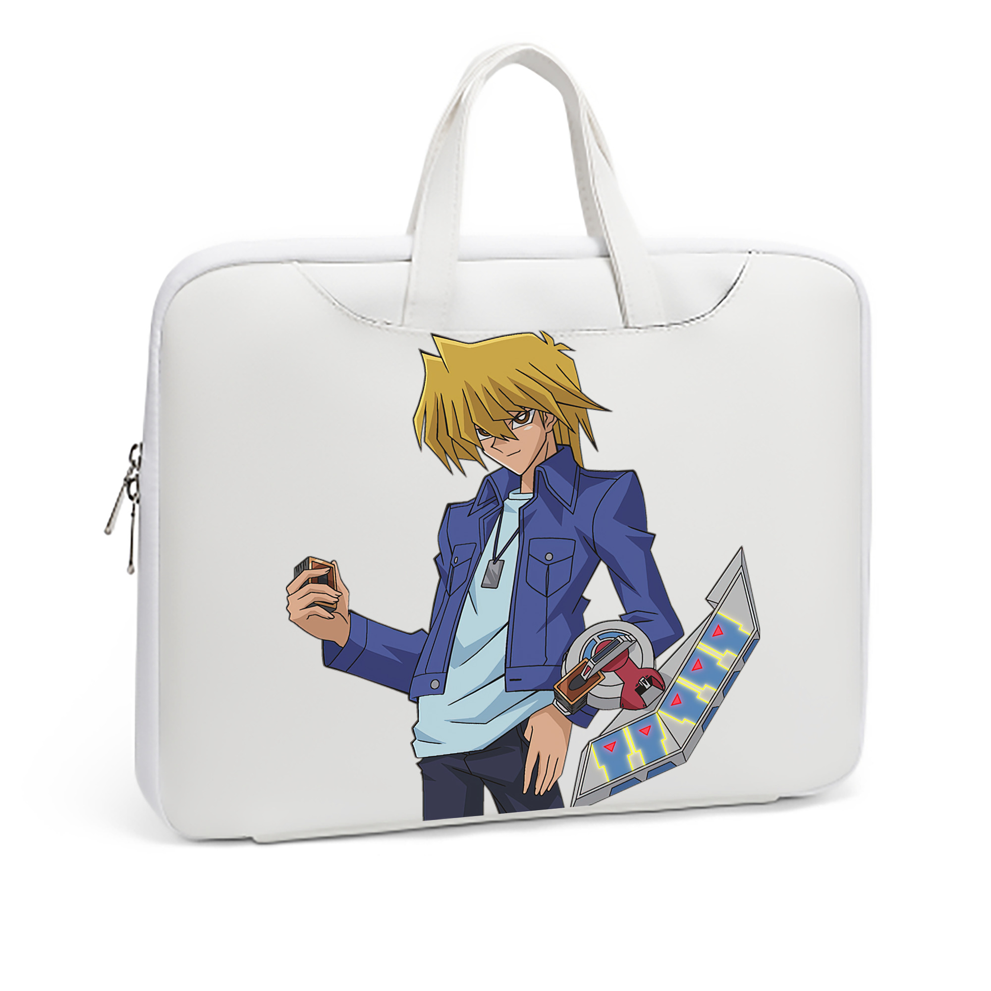（画像用） 遊☆戯☆王 Yu-Gi-Oh! レザーラップトップバッグ　ノートパソコンケース