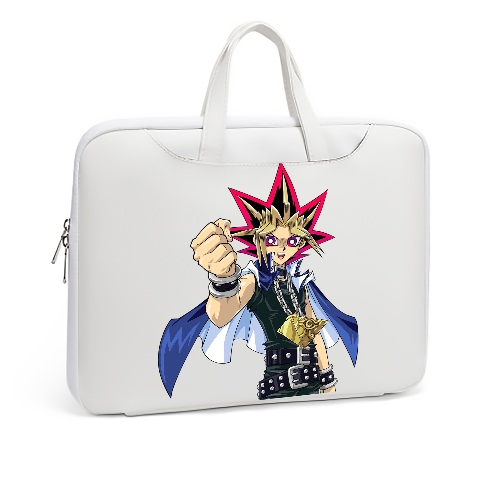 （画像用） 遊☆戯☆王 Yu-Gi-Oh! レザーラップトップバッグ　ノートパソコンケース
