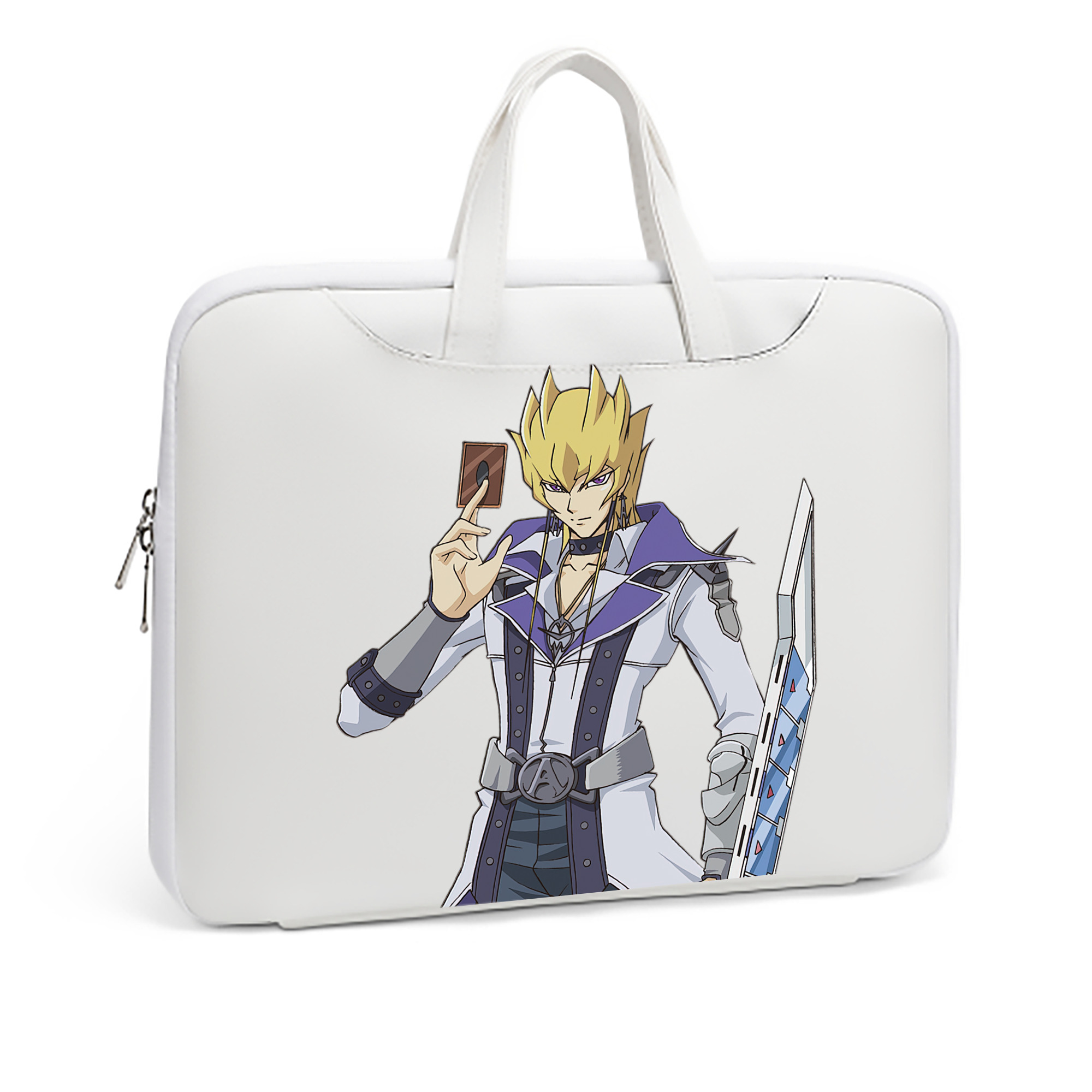 （画像用） 遊☆戯☆王 Yu-Gi-Oh! レザーラップトップバッグ　ノートパソコンケース