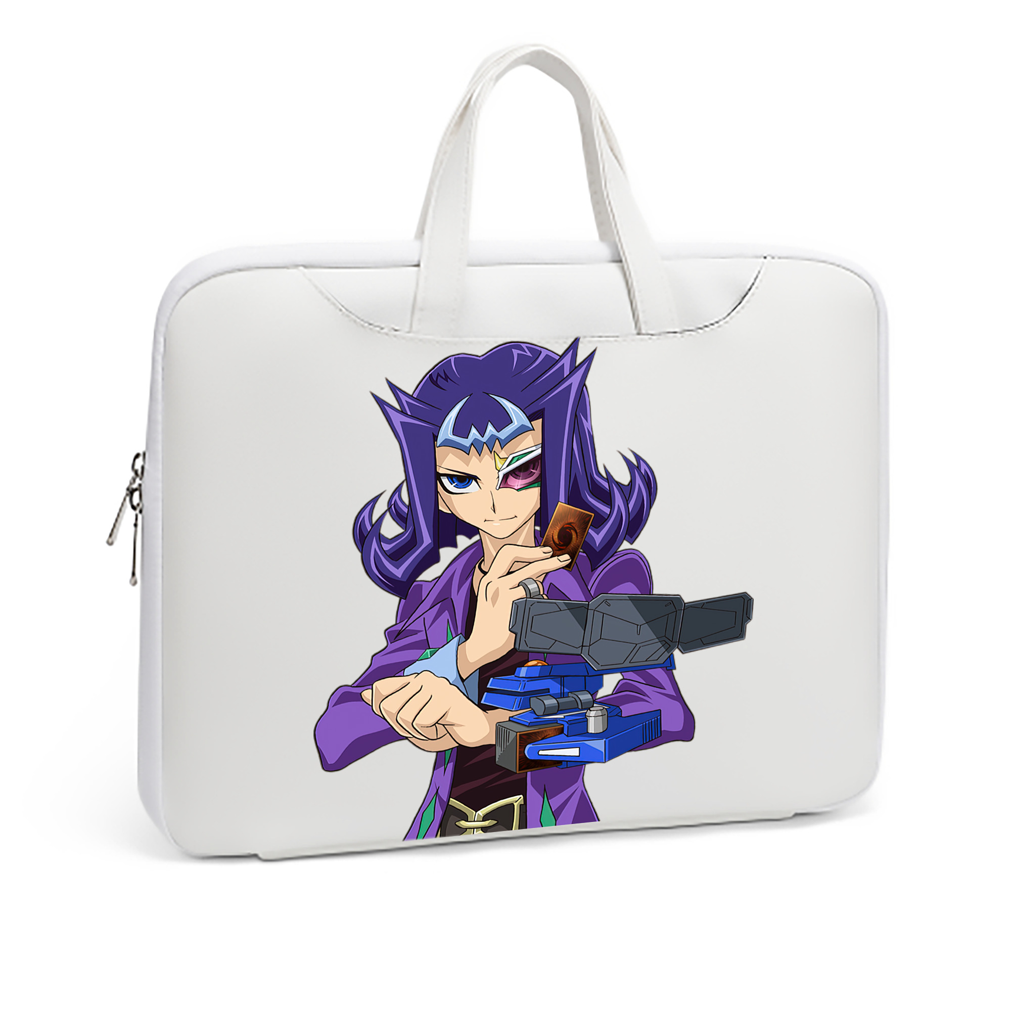 （画像用） 遊☆戯☆王 Yu-Gi-Oh! レザーラップトップバッグ　ノートパソコンケース
