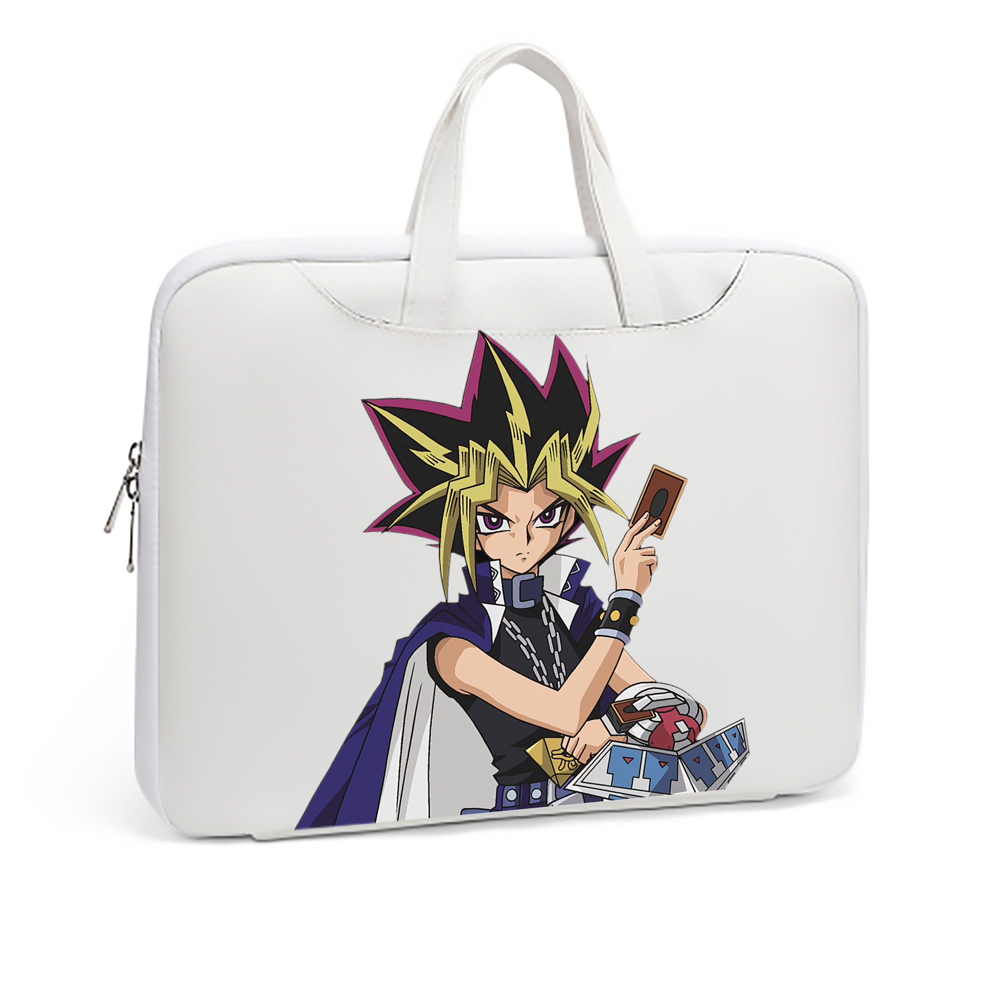 （画像用） 遊☆戯☆王 Yu-Gi-Oh! レザーラップトップバッグ　ノートパソコンケース