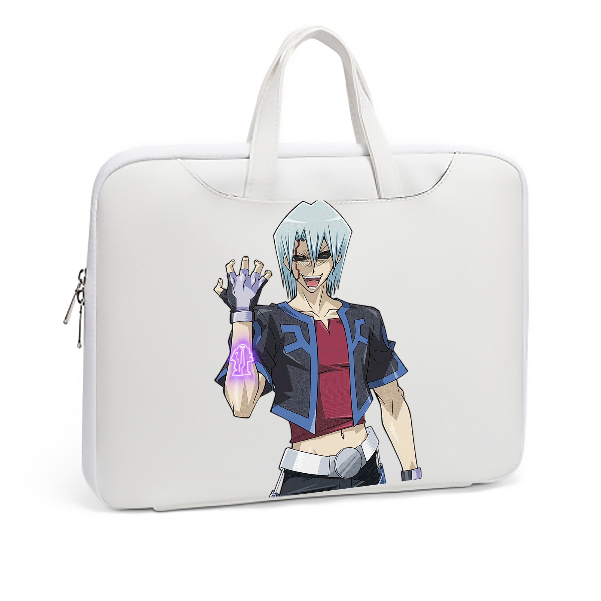 （画像用） 遊☆戯☆王 Yu-Gi-Oh! レザーラップトップバッグ　ノートパソコンケース