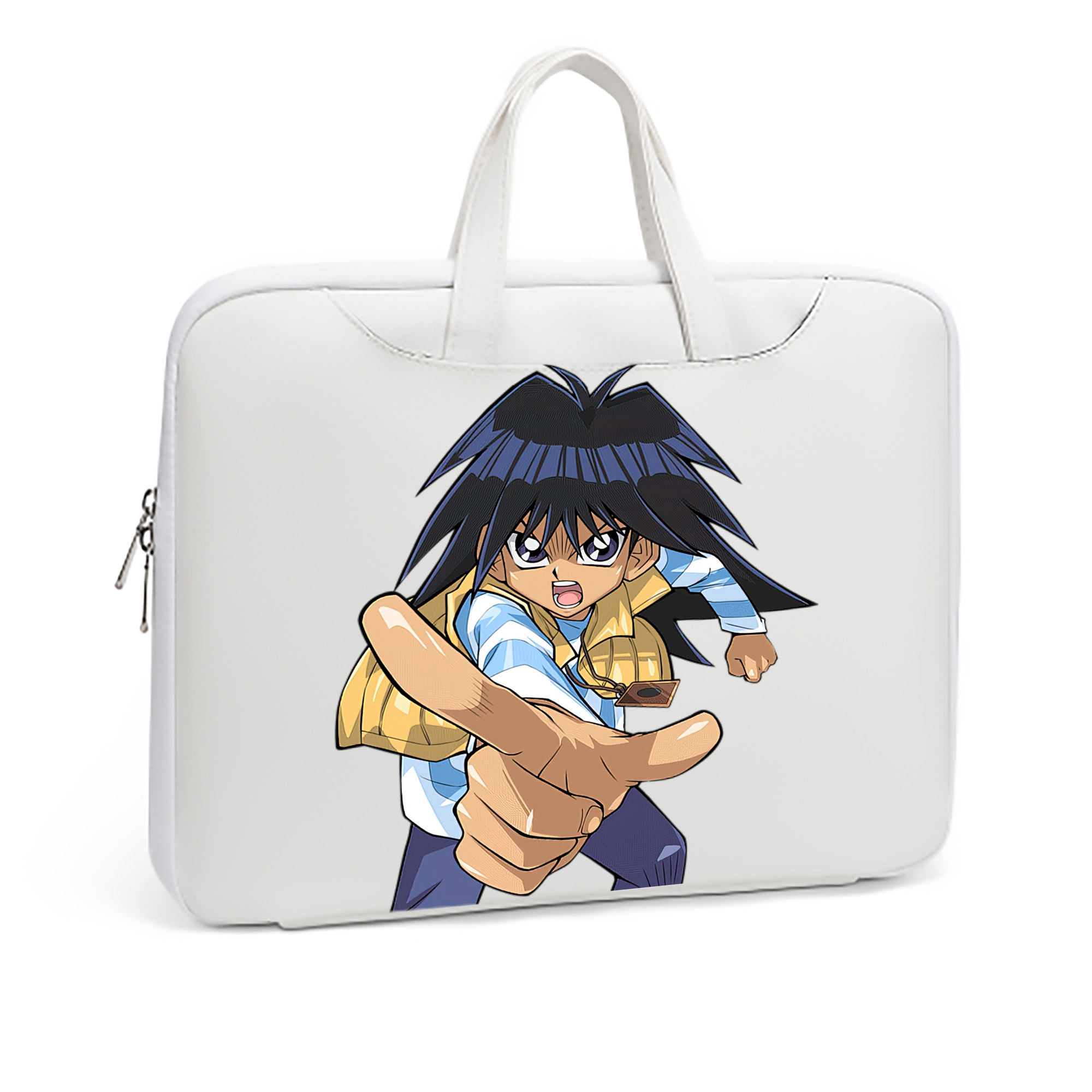 （画像用） 遊☆戯☆王 Yu-Gi-Oh! レザーラップトップバッグ　ノートパソコンケース